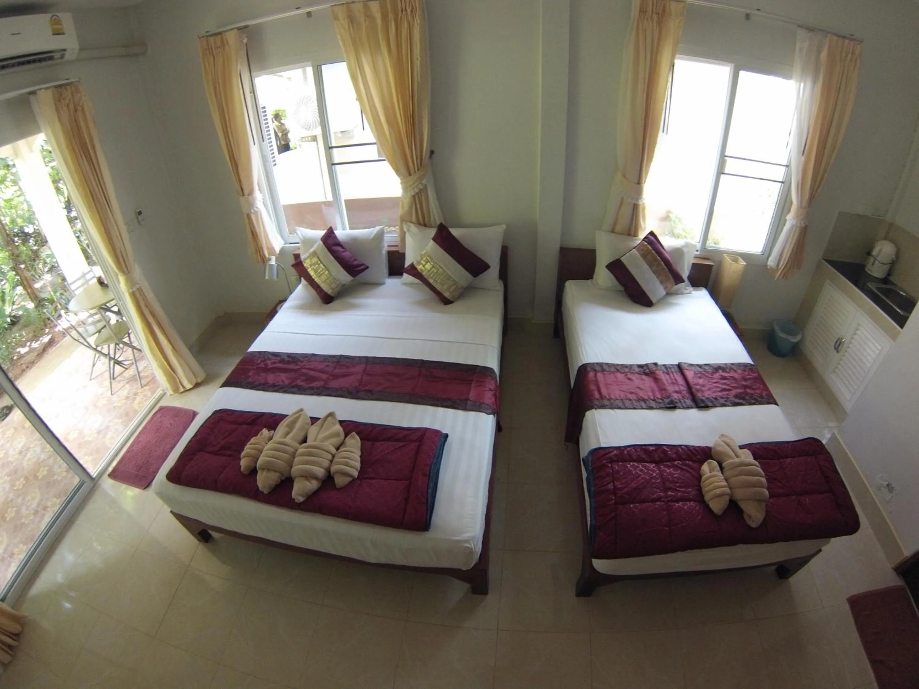 Bed in Real Relax Resort