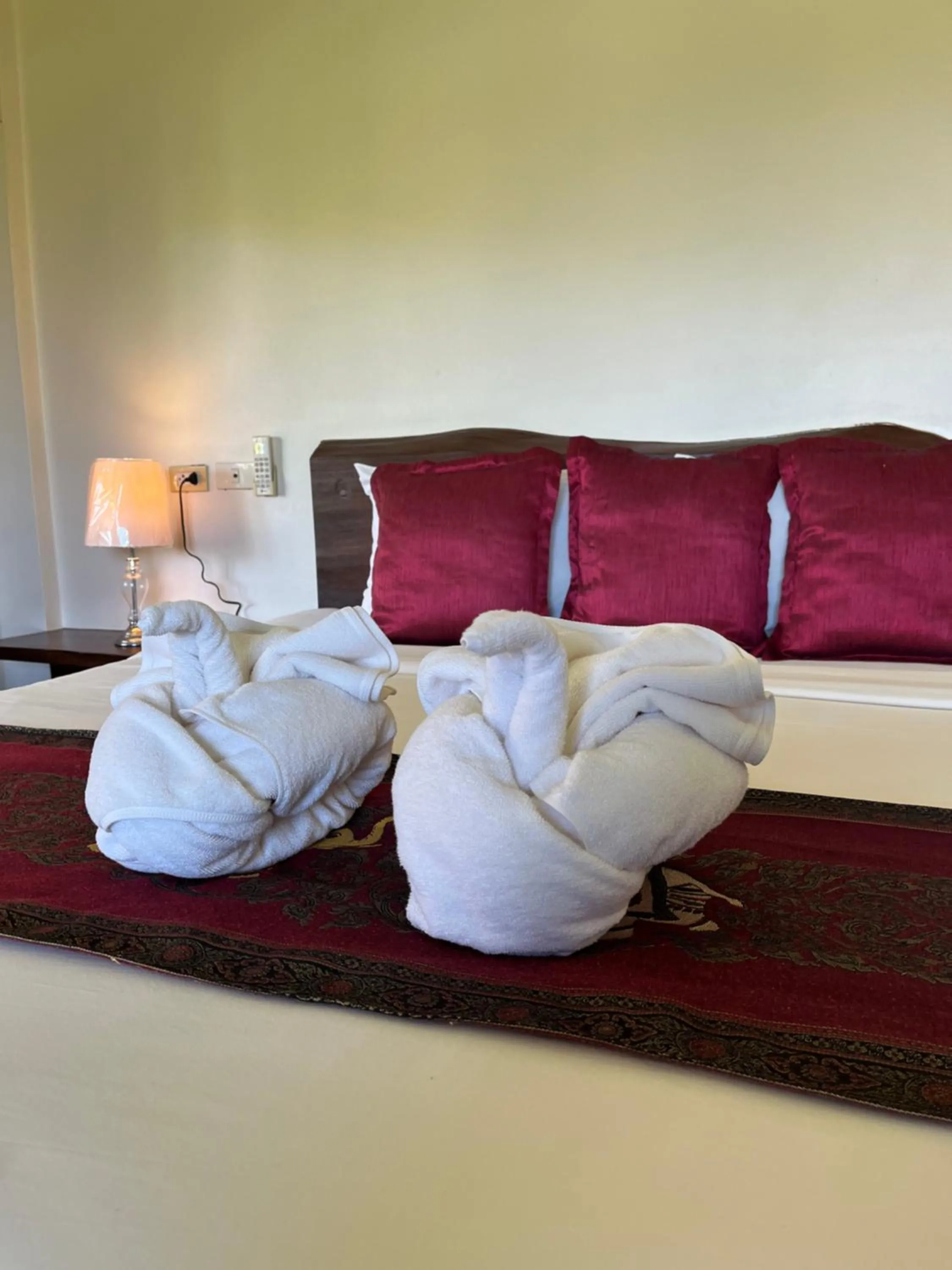 Bed in Krabi Klong Muang Bay Resort