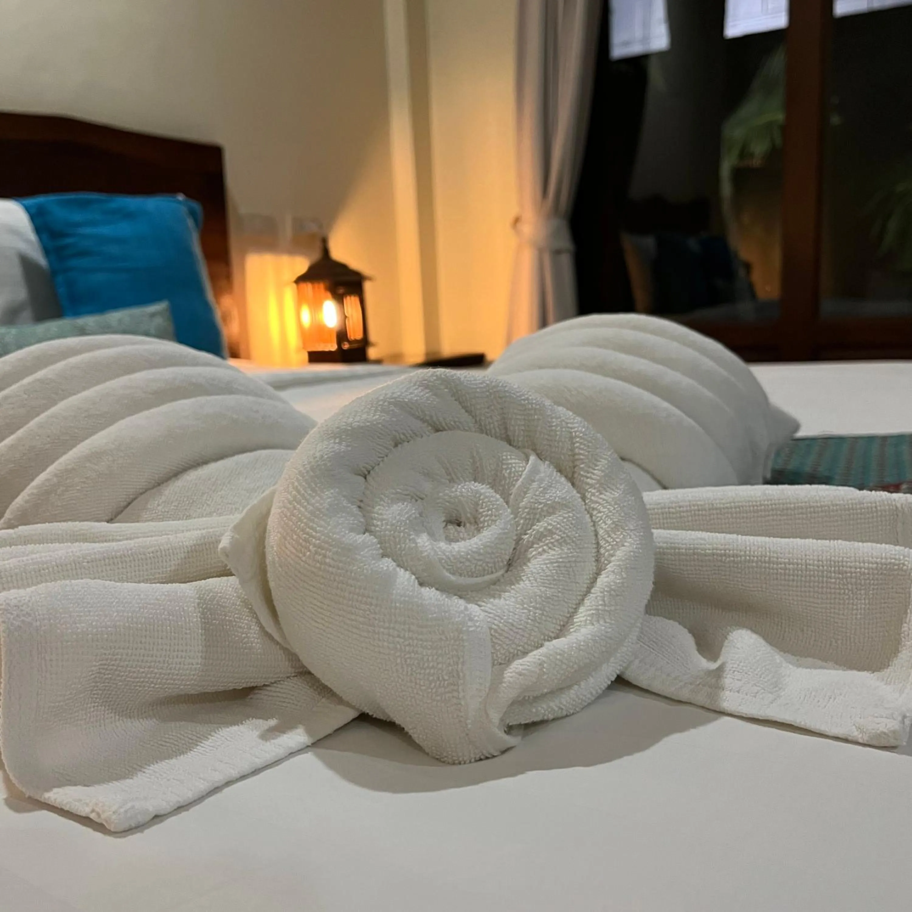 Bed in Krabi Klong Muang Bay Resort