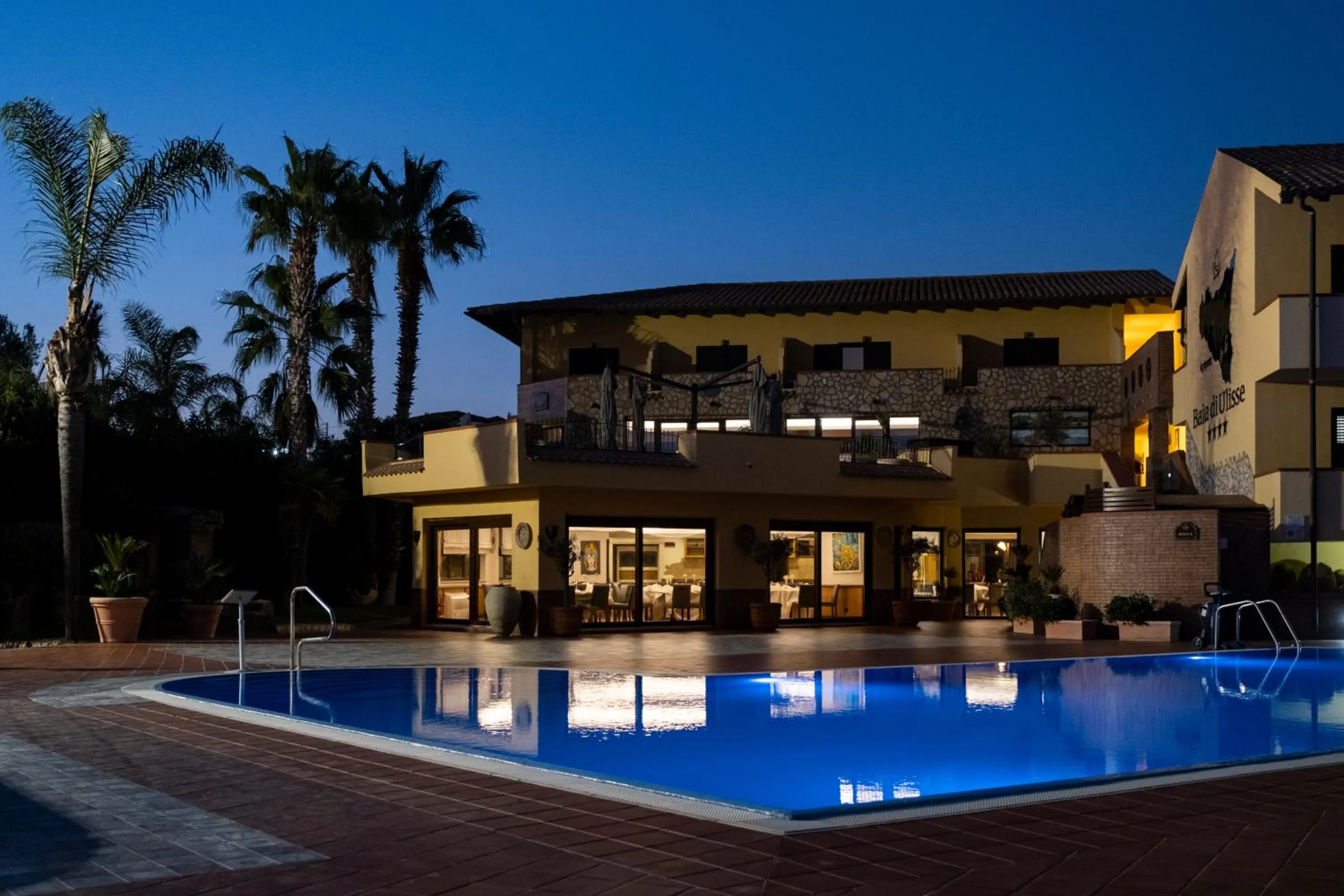 Swimming pool in Baia Di Ulisse Wellness & Spa