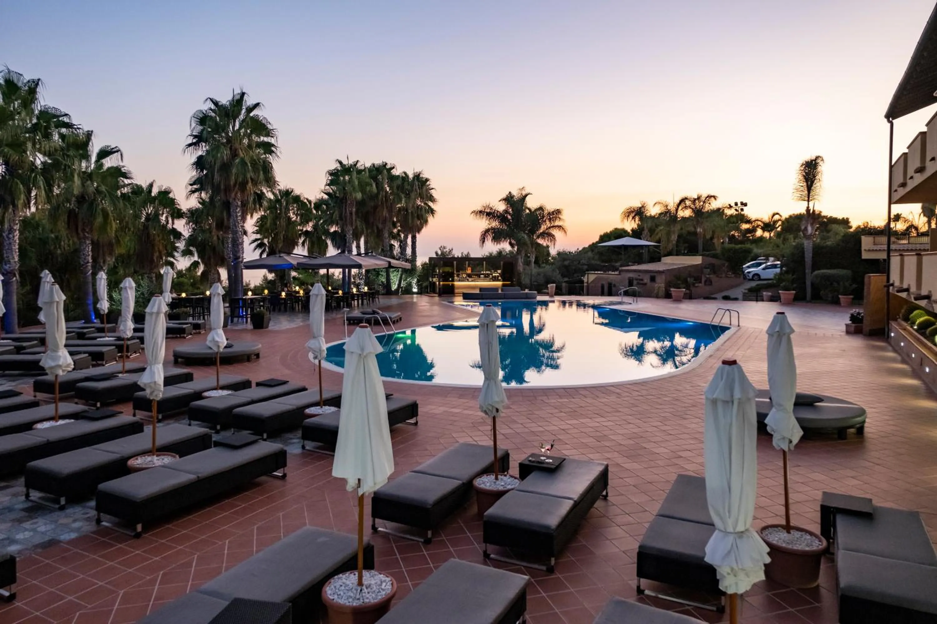 Swimming pool in Baia Di Ulisse Wellness & Spa