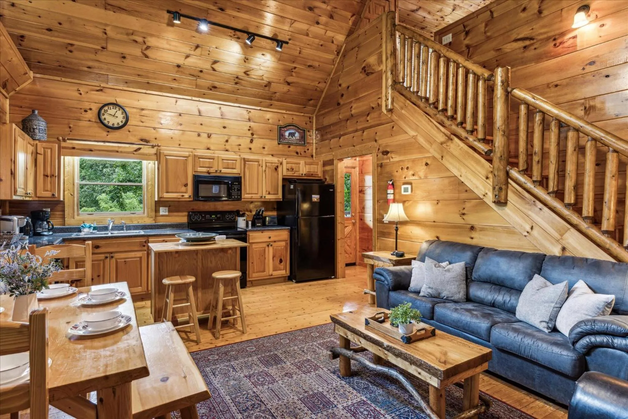 Kitchen or kitchenette in Brave Eagle Cabin