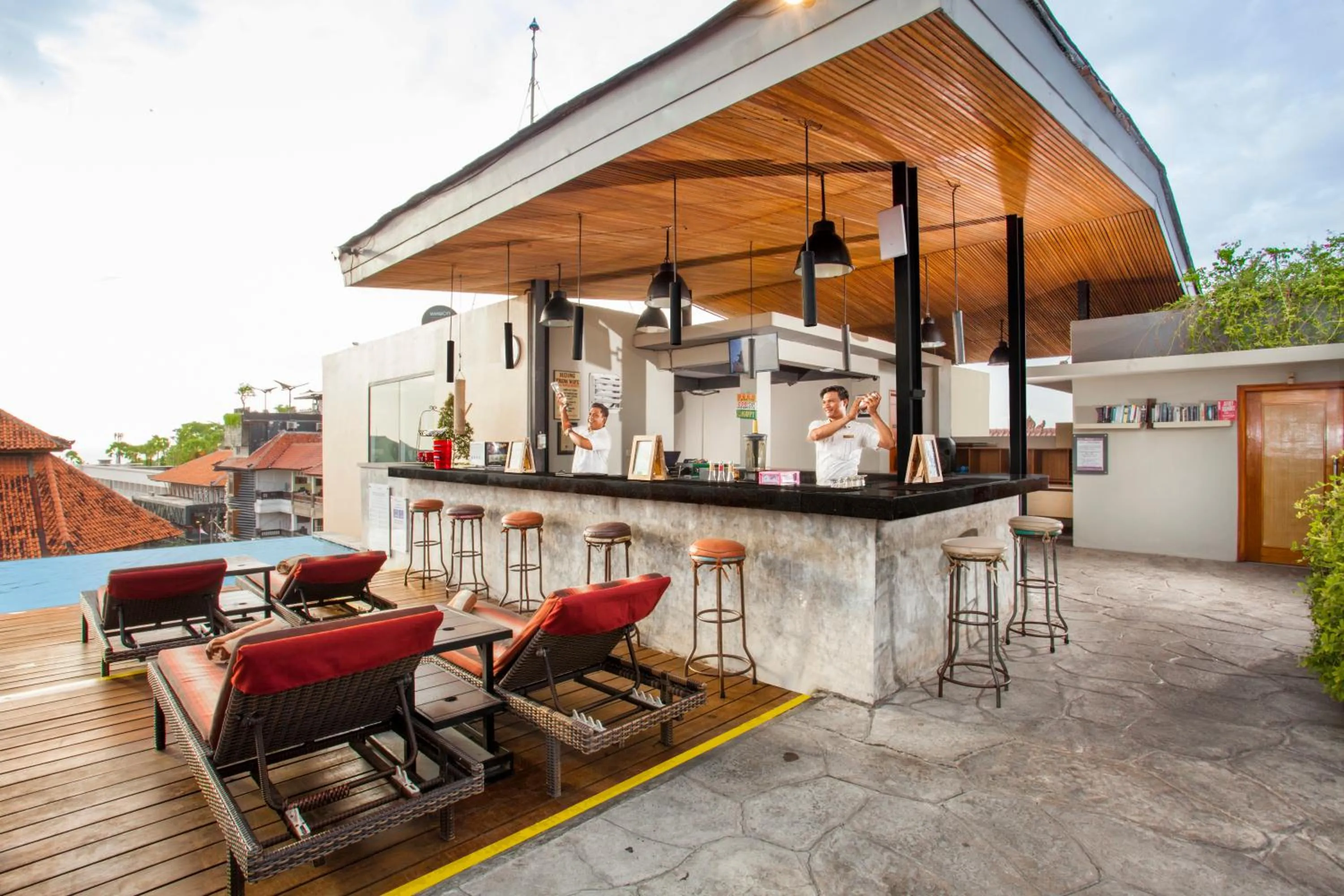 Balcony/Terrace in Swiss-Belinn Legian