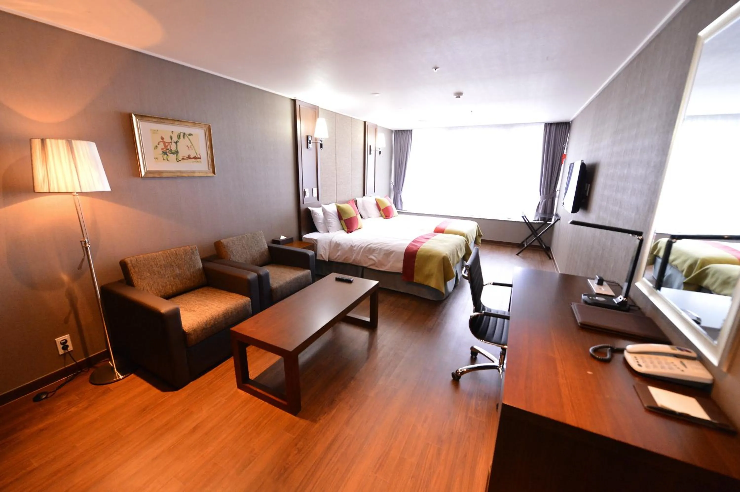 Photo of the whole room, Bed in Value Highend Hotel Suwon