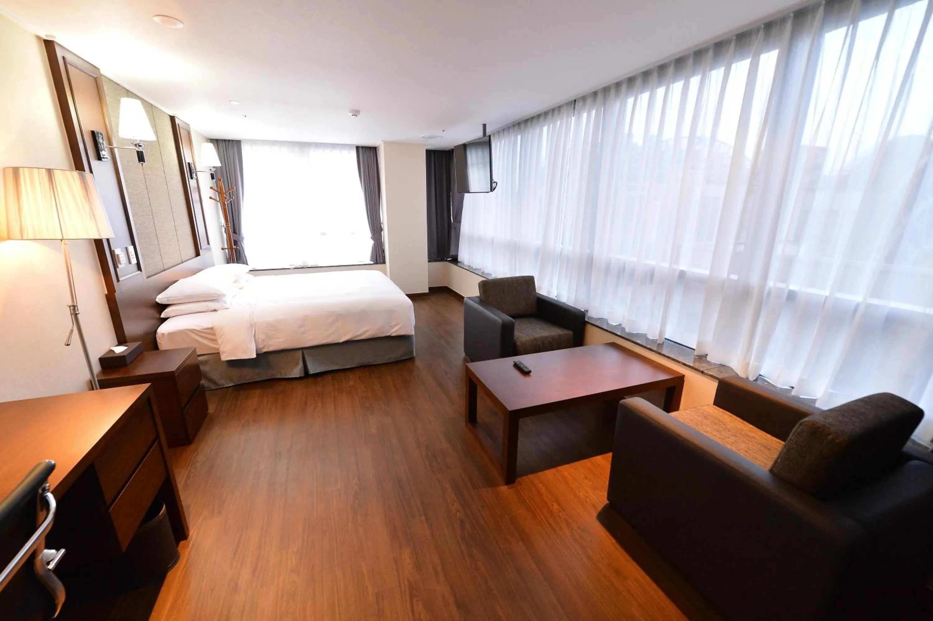 Bed in Value Highend Hotel Suwon