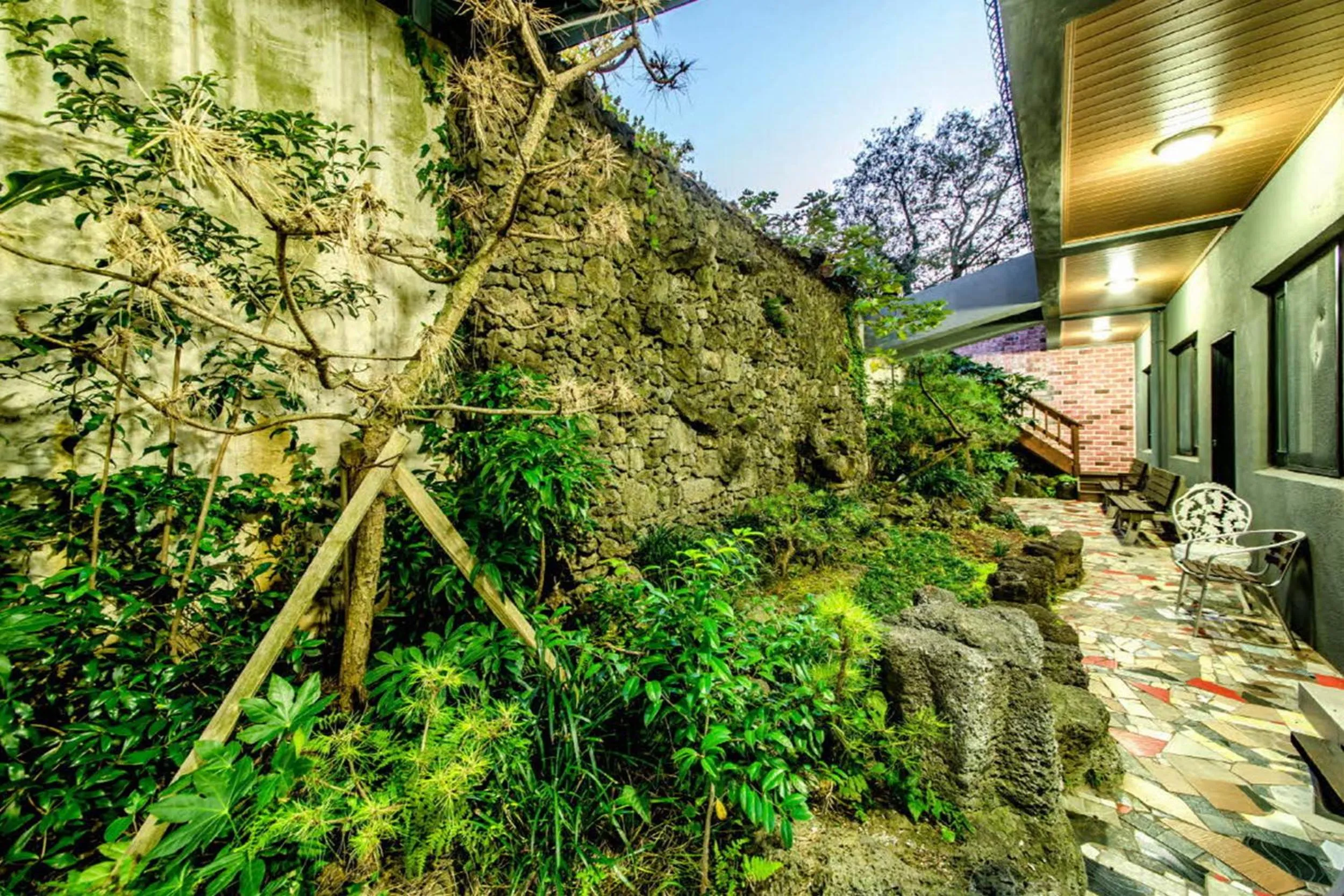 Garden in Olleyo Resort