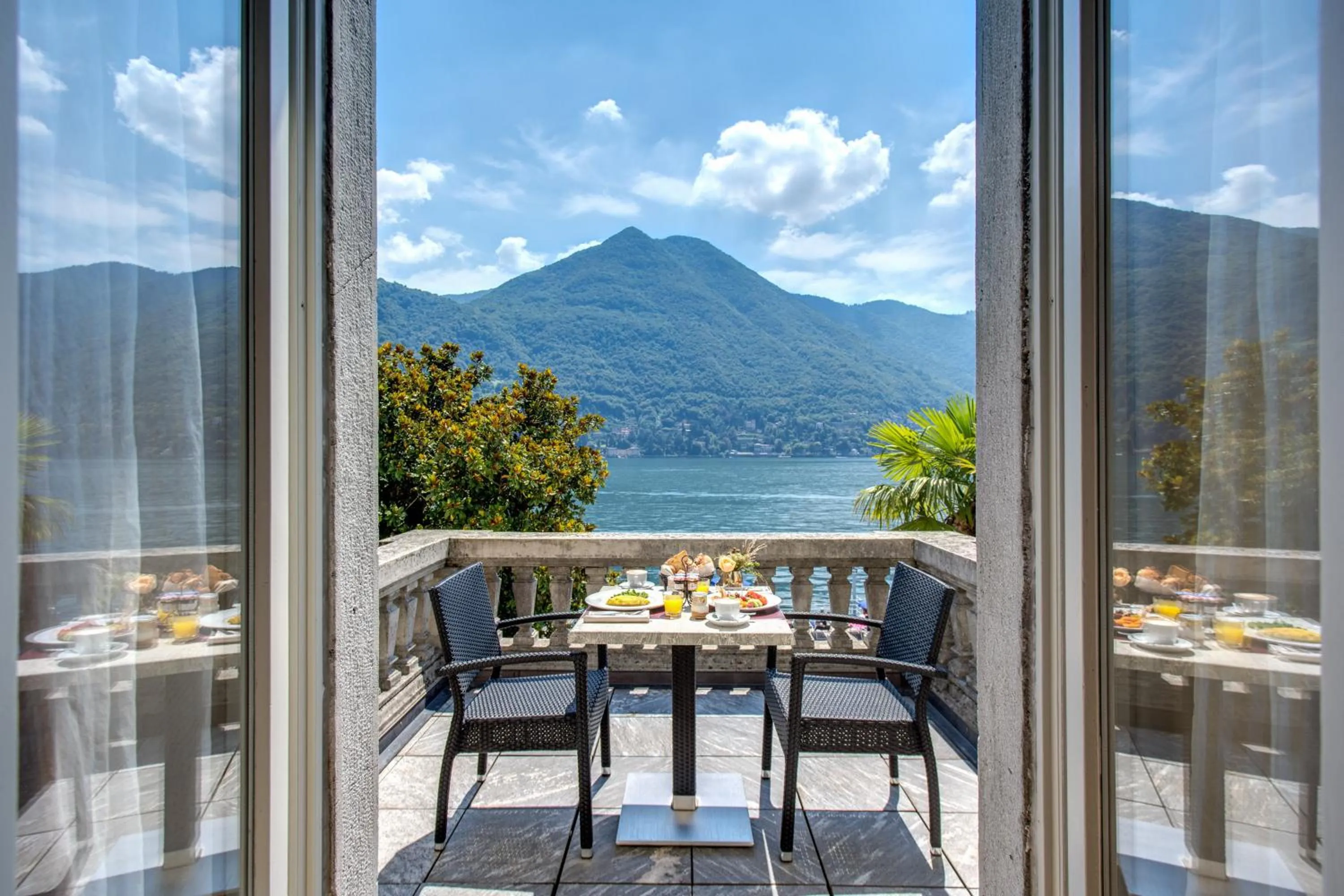 Lake view in Grand Hotel Imperiale Resort & SPA