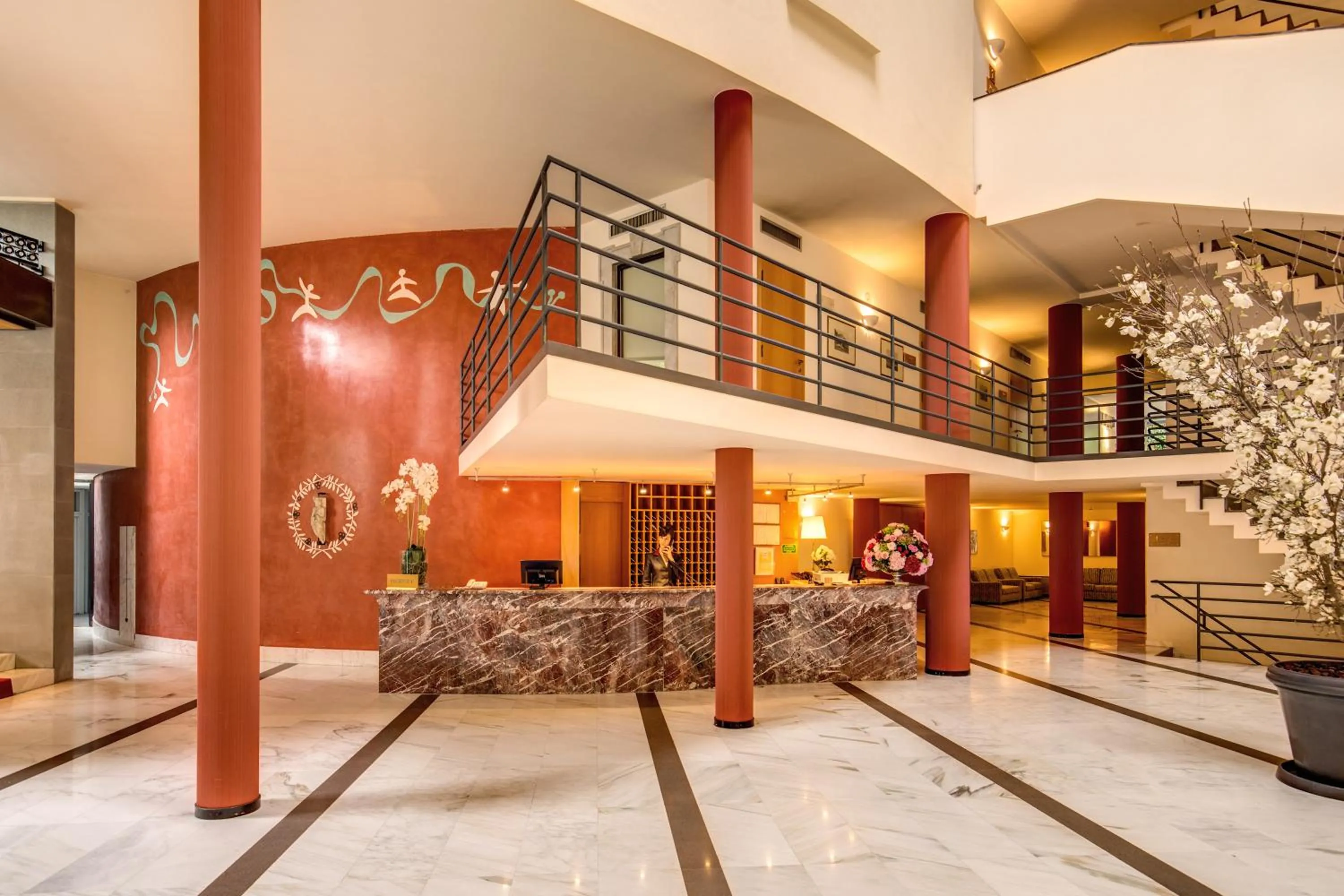 Lobby or reception in Grand Hotel Imperiale Resort & SPA