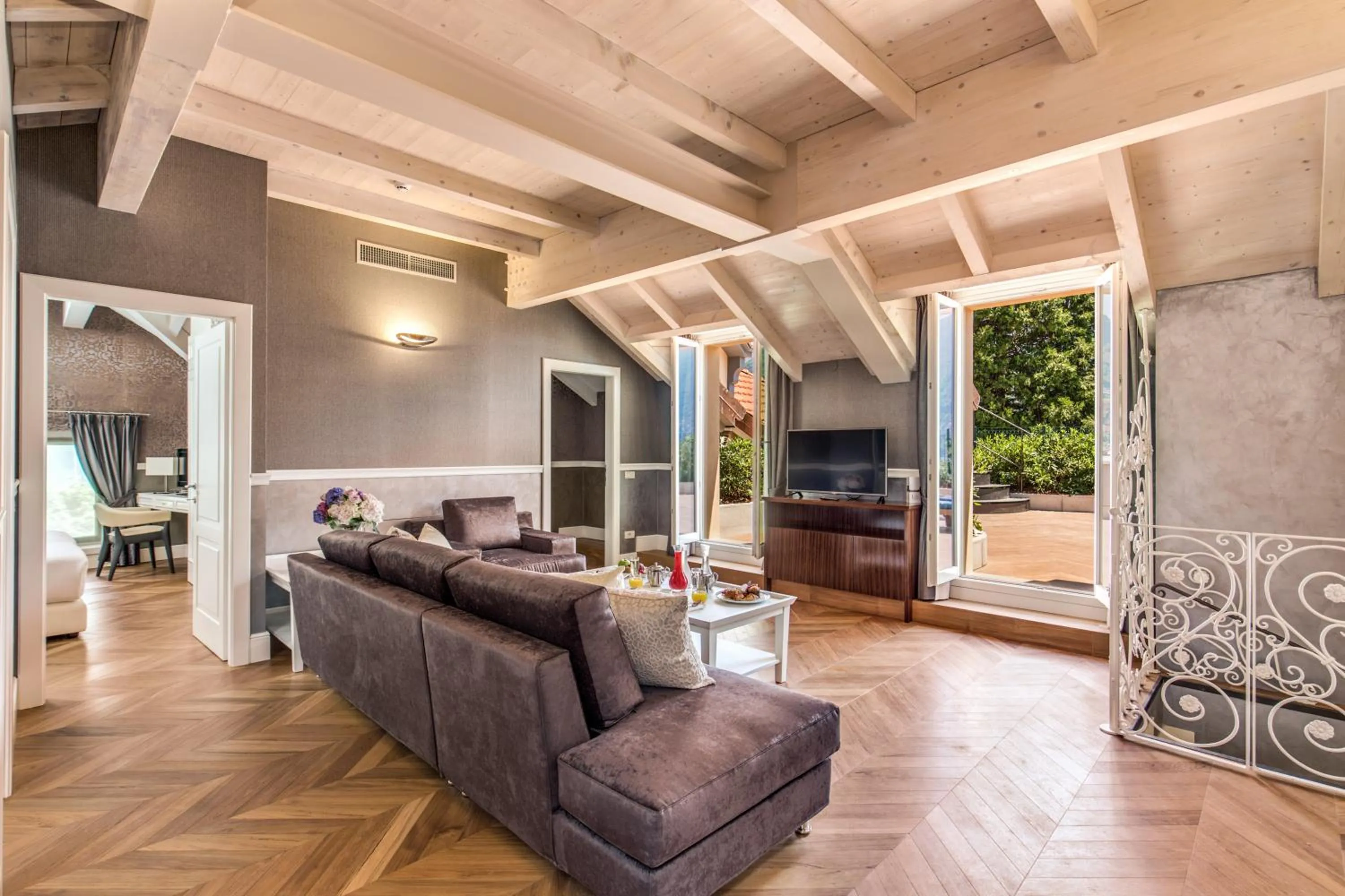 Living room in Grand Hotel Imperiale Resort & SPA