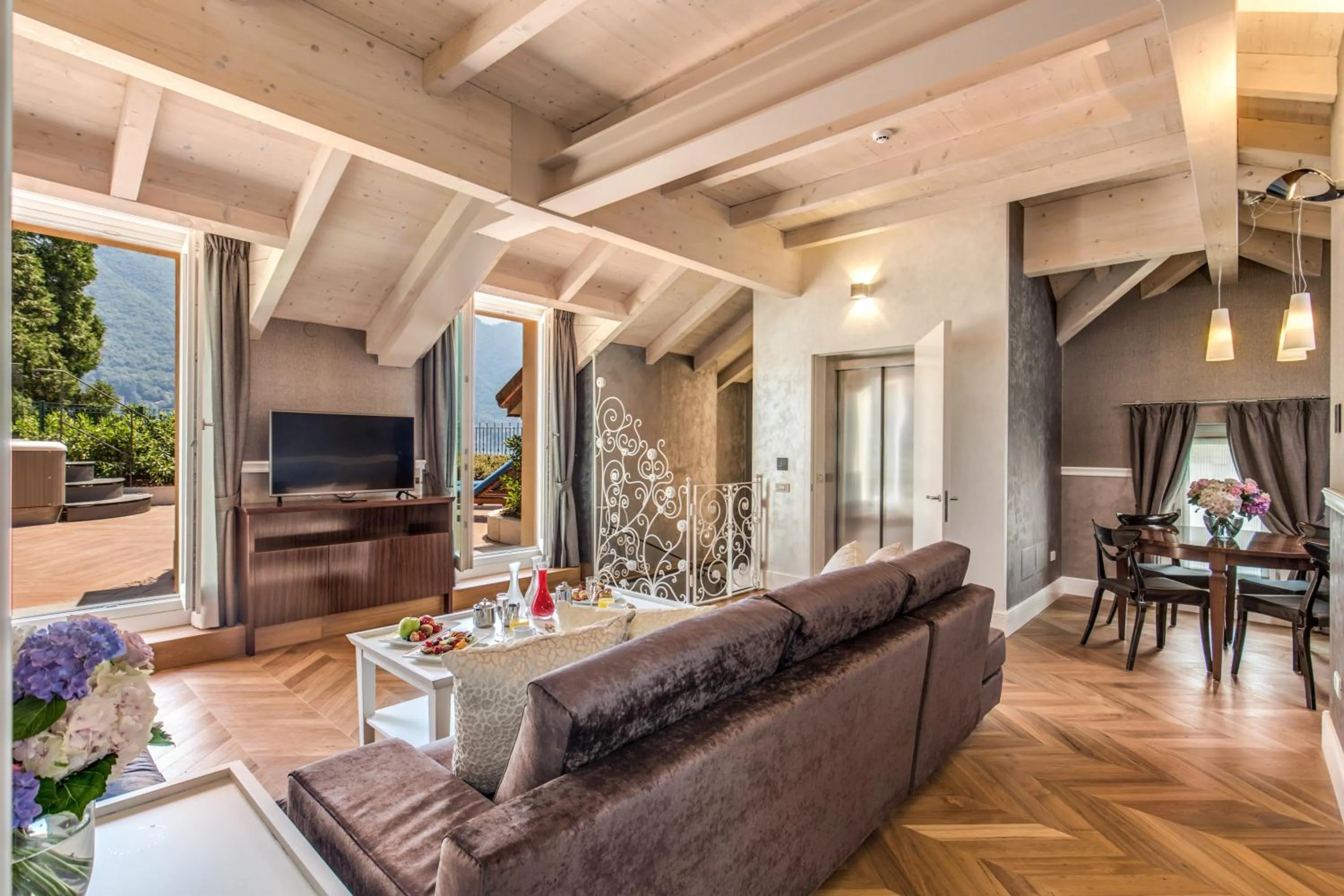 Seating area in Grand Hotel Imperiale Resort & SPA