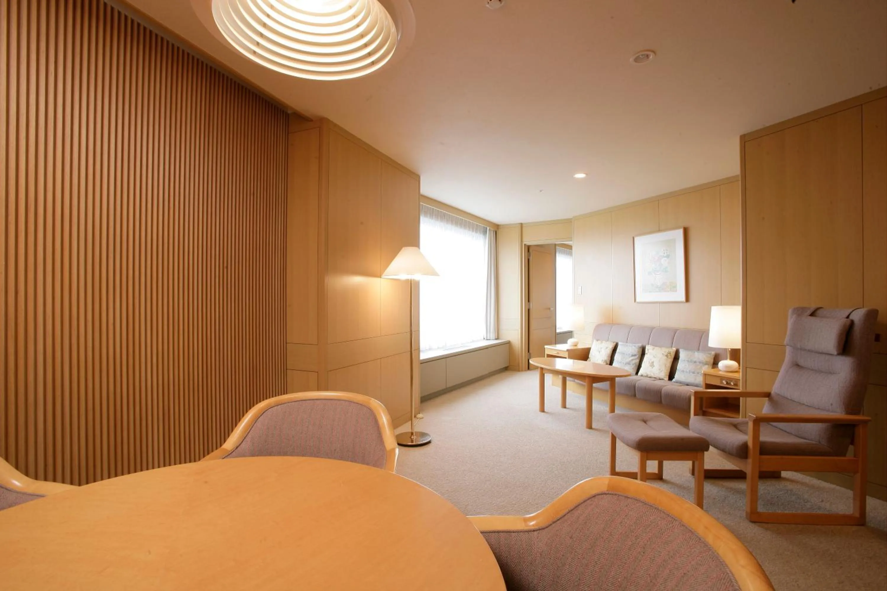 Living room in Shin Furano Prince Hotel