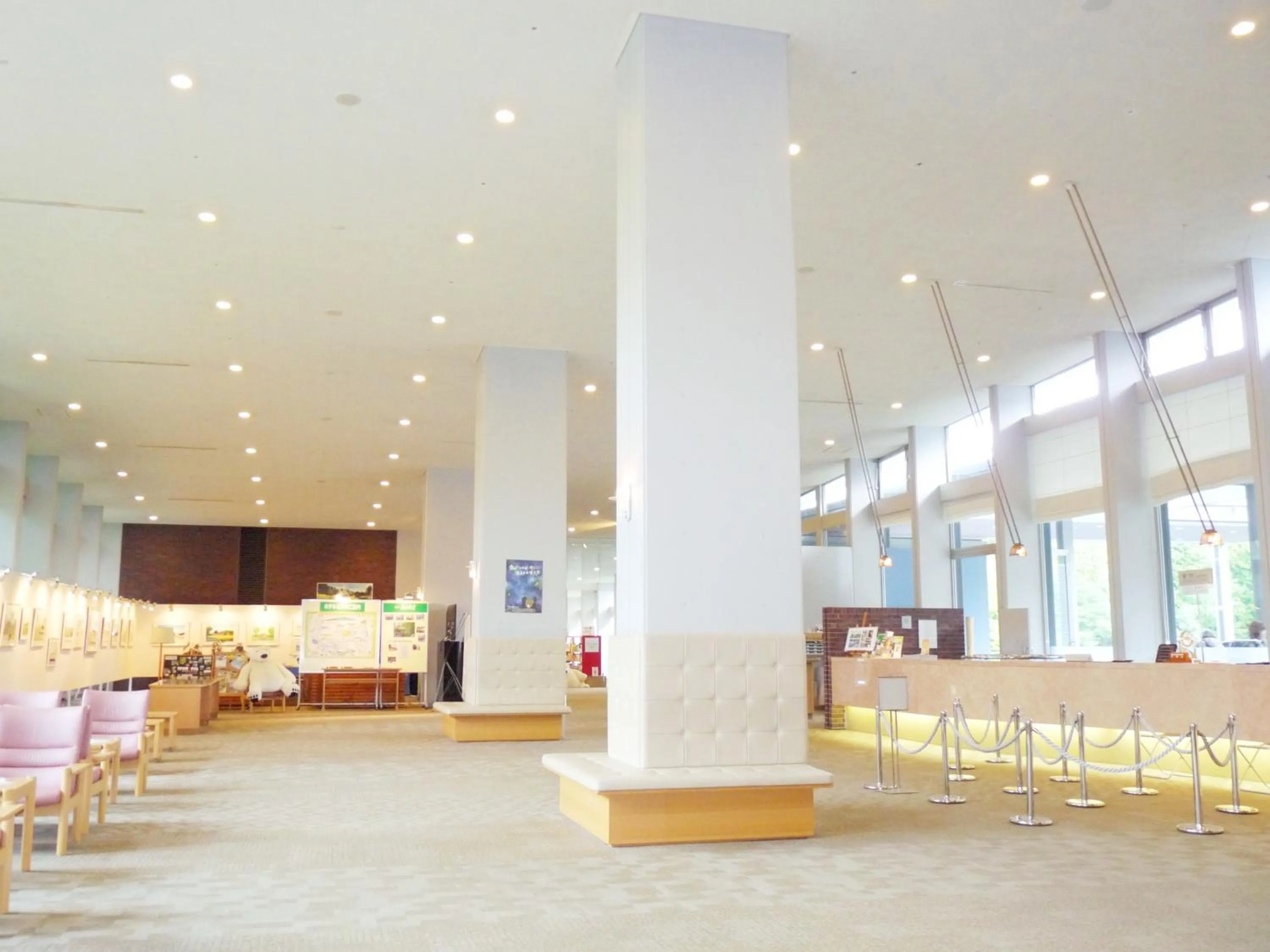 Lobby or reception in Shin Furano Prince Hotel