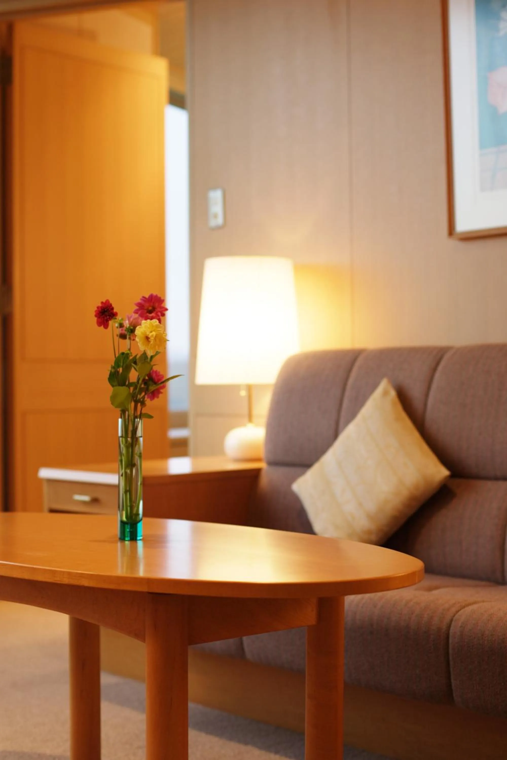 Living room in Shin Furano Prince Hotel