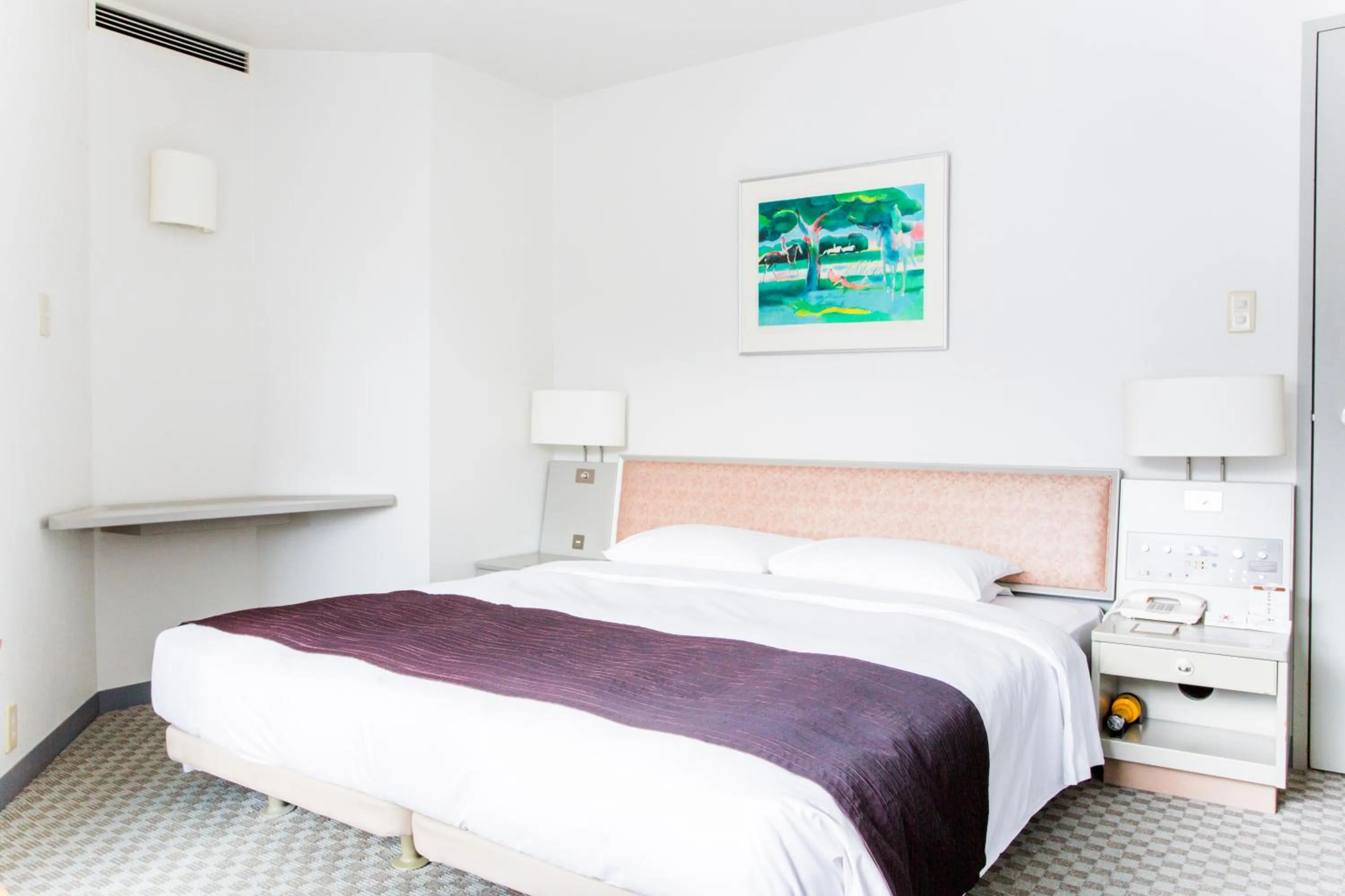 Bedroom, Bed in Shin Furano Prince Hotel