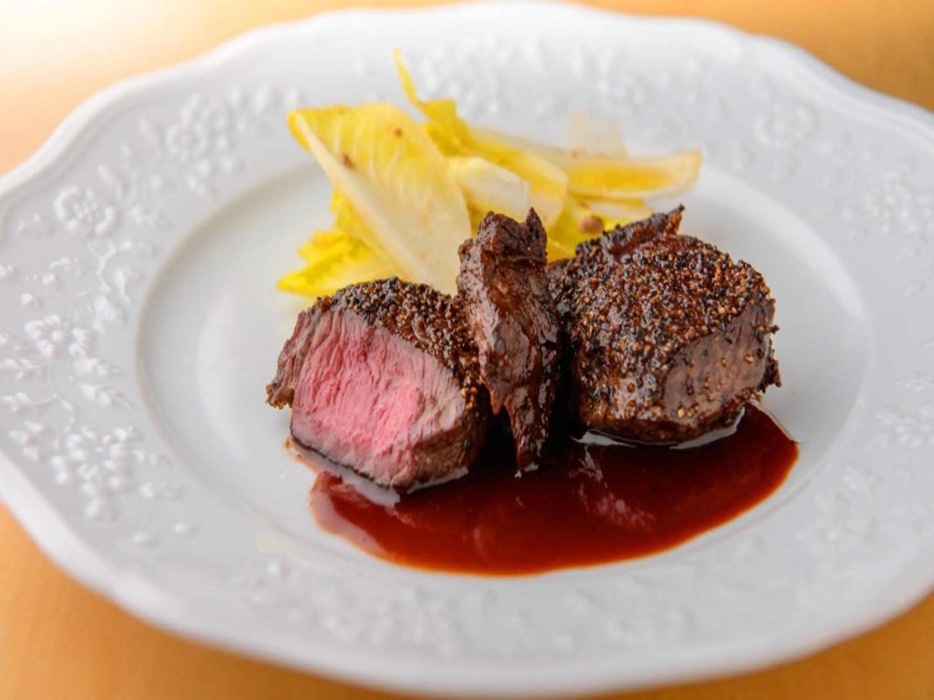 Food in Shin Furano Prince Hotel