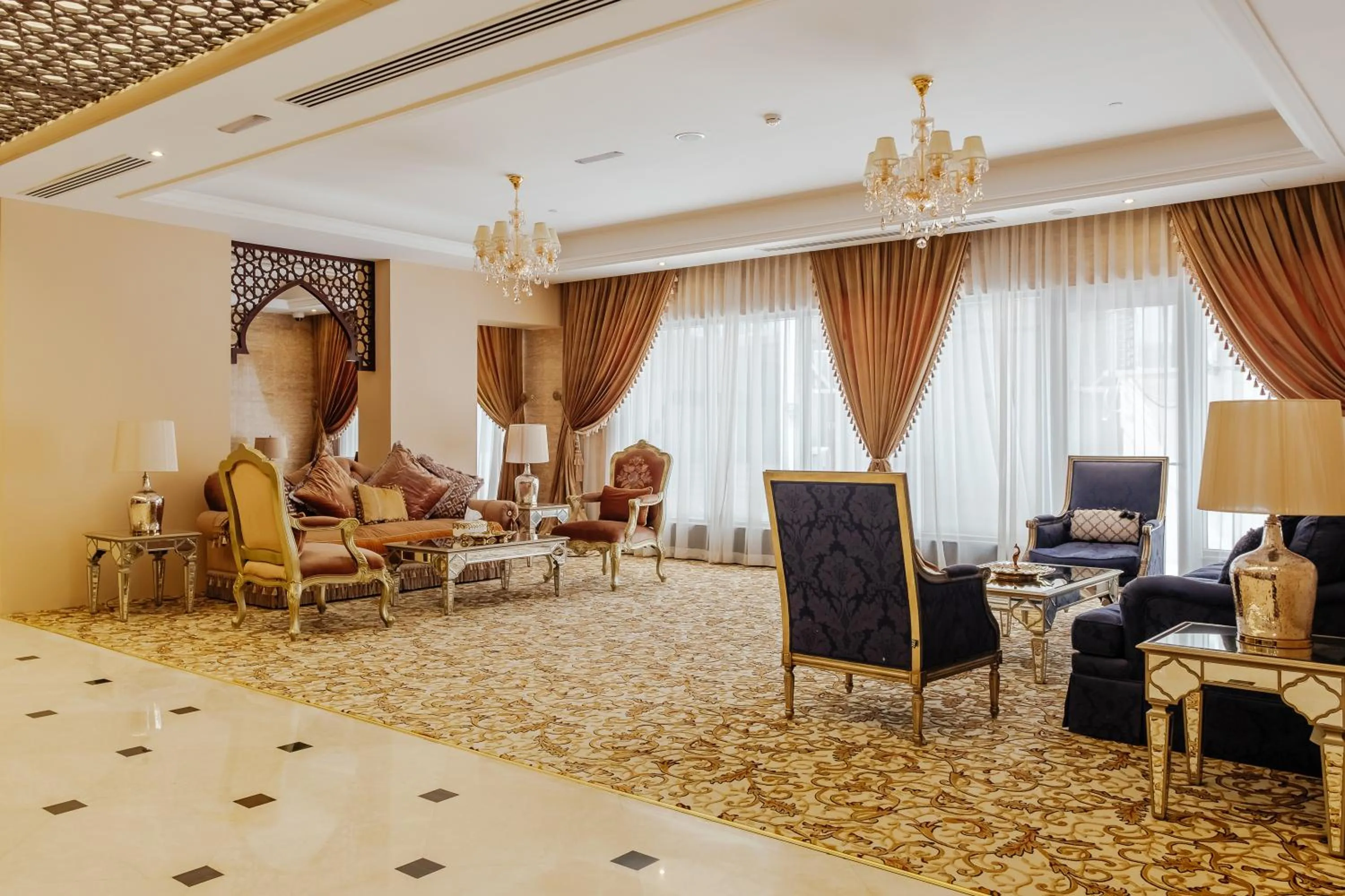 Lobby or reception in Crystal Plaza Al Majaz Hotel