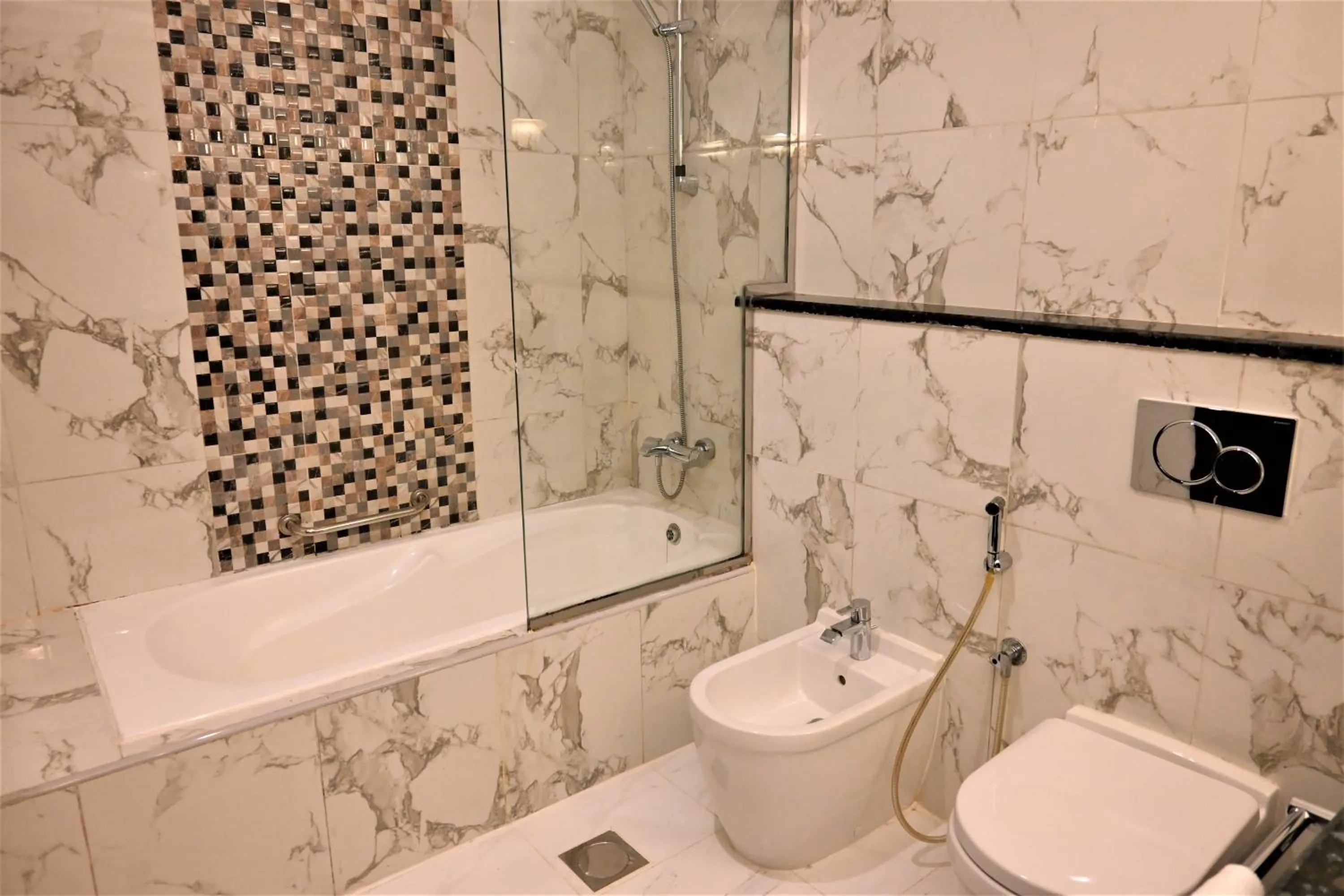 Bathroom in Crystal Plaza Al Majaz Hotel