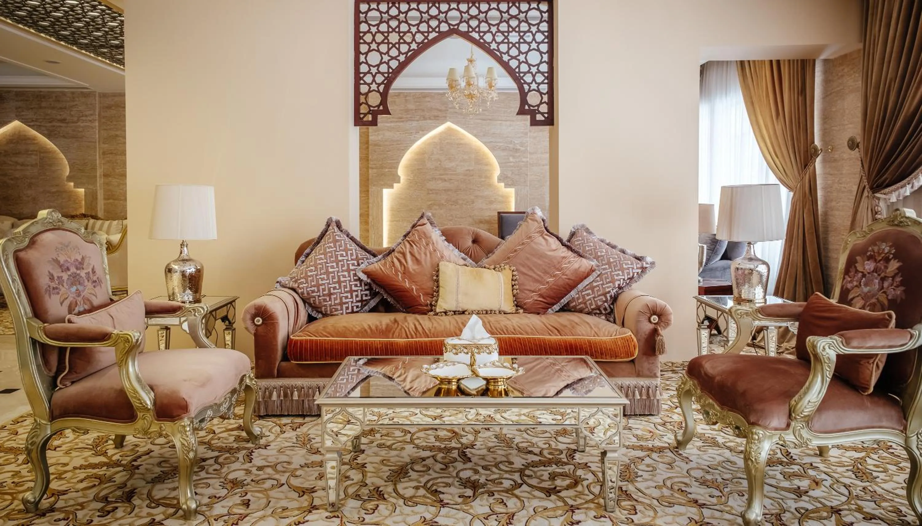 Lobby or reception in Crystal Plaza Al Majaz Hotel