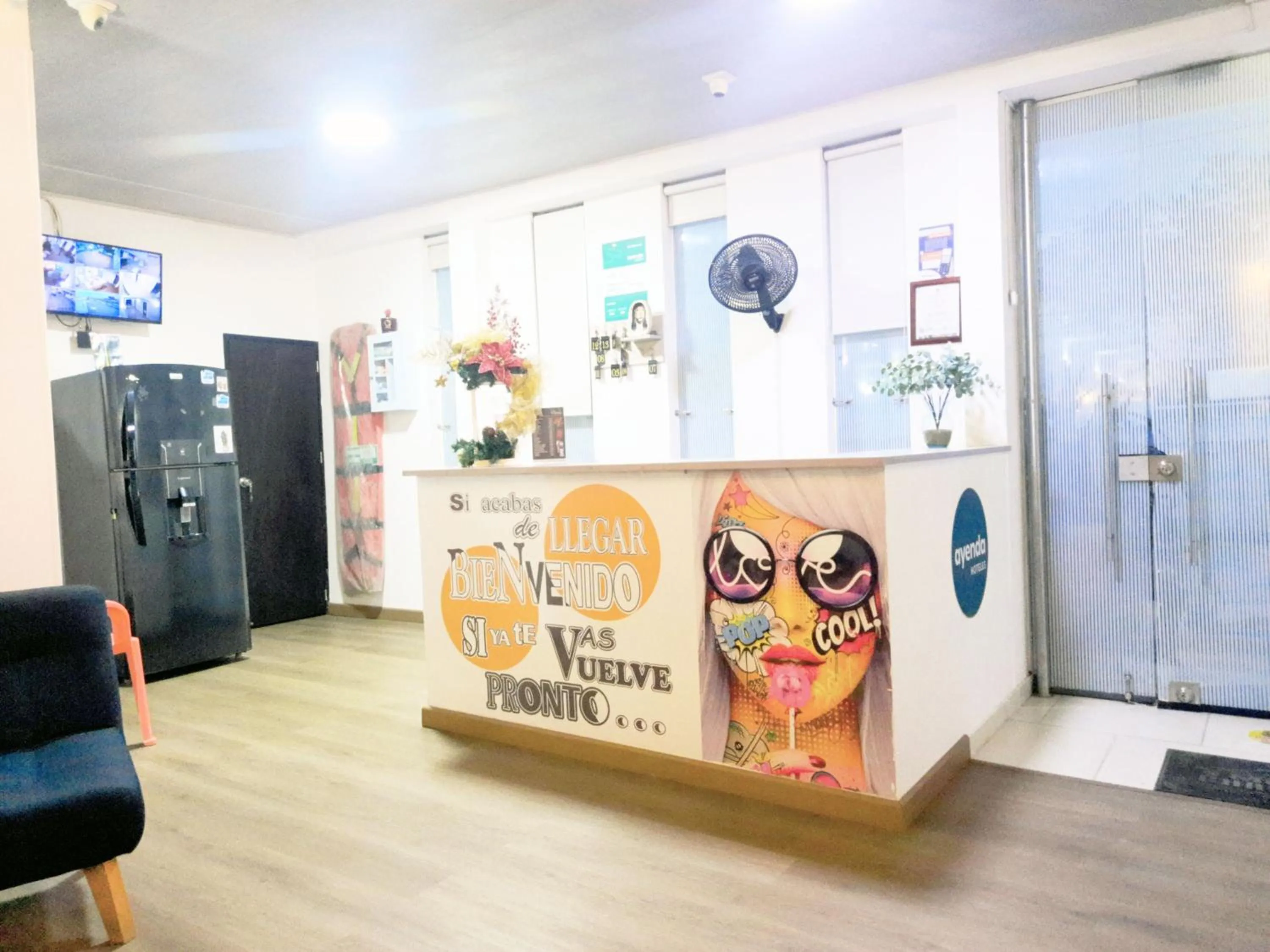 Lobby or reception in Ayenda Hospedaje WIV