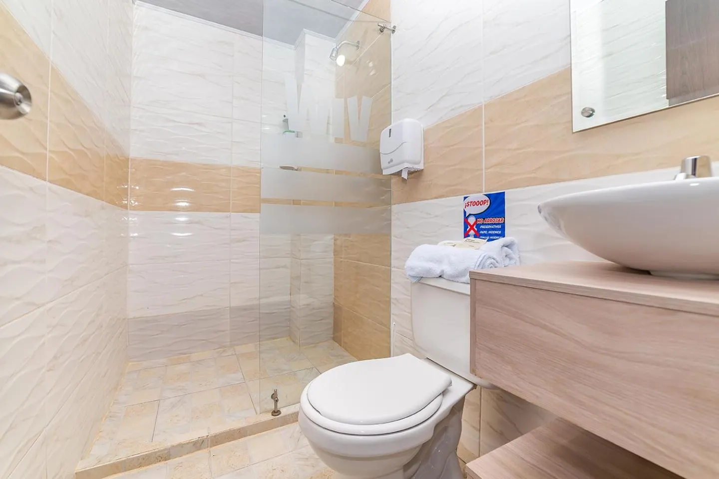 Bathroom in Ayenda Hospedaje WIV