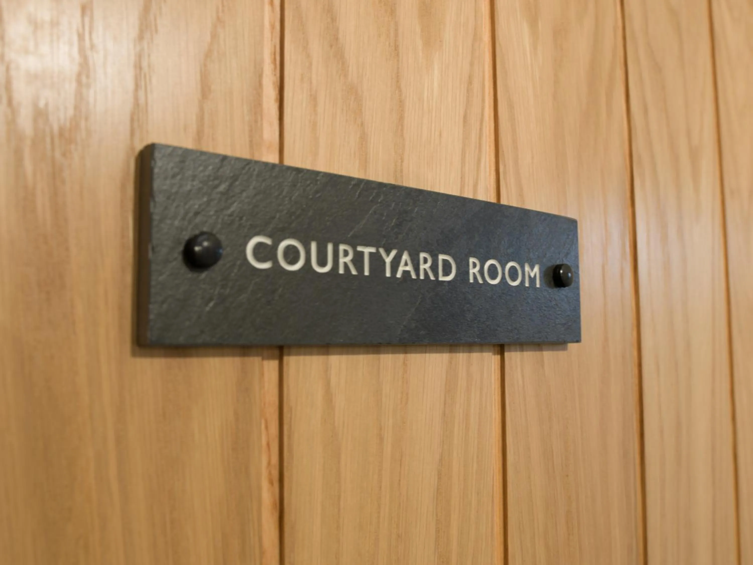 Logo/Certificate/Sign in Coach House Ratho Park Steading