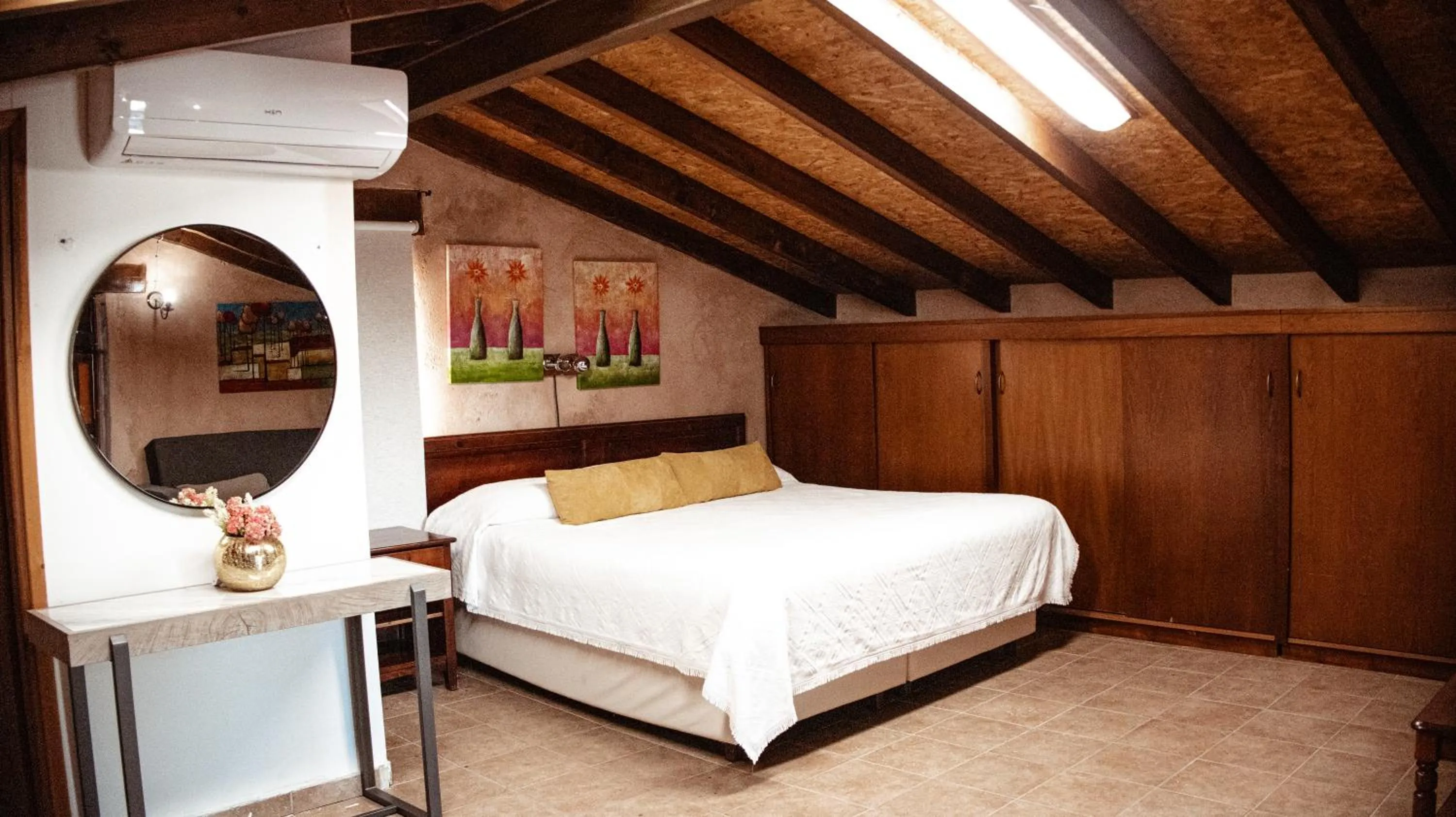 Bed in Agrovino Lofou