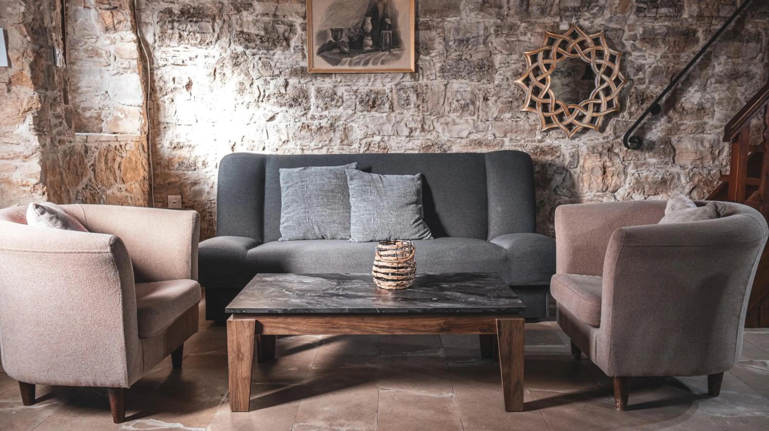 Living room in Agrovino Lofou