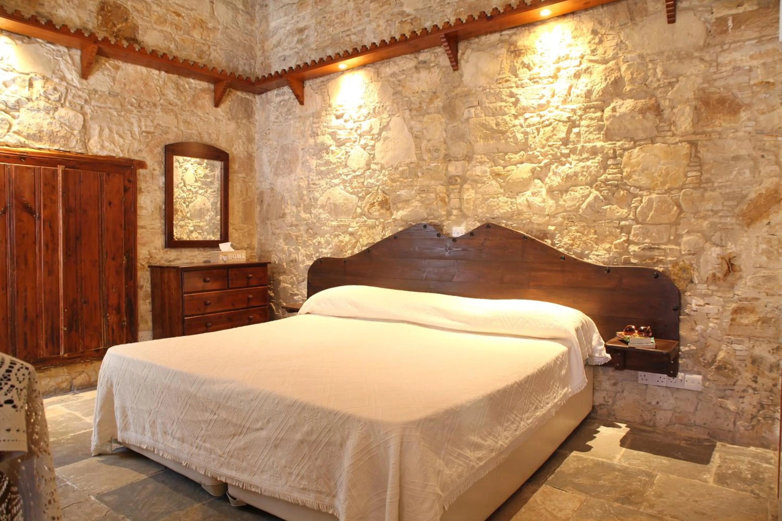 Bed in Agrovino Lofou