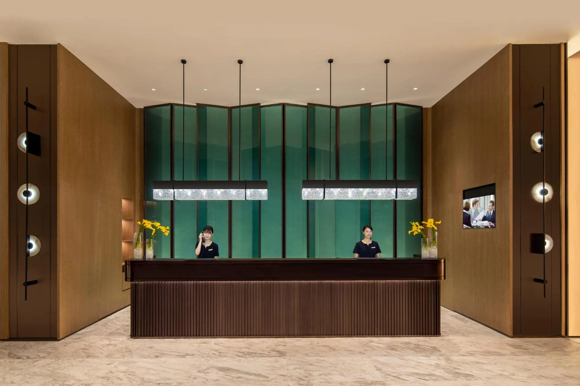Lobby or reception in Somerset Gaoxin Chengdu