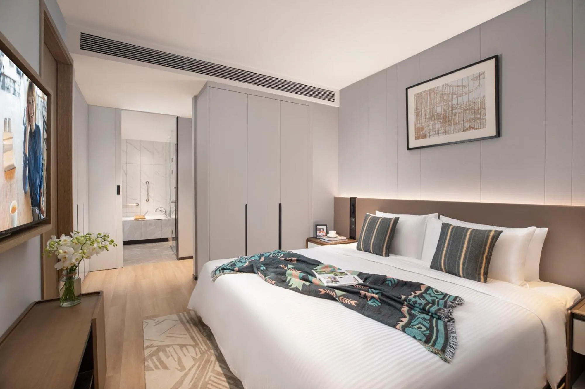 Bed in Somerset Gaoxin Chengdu