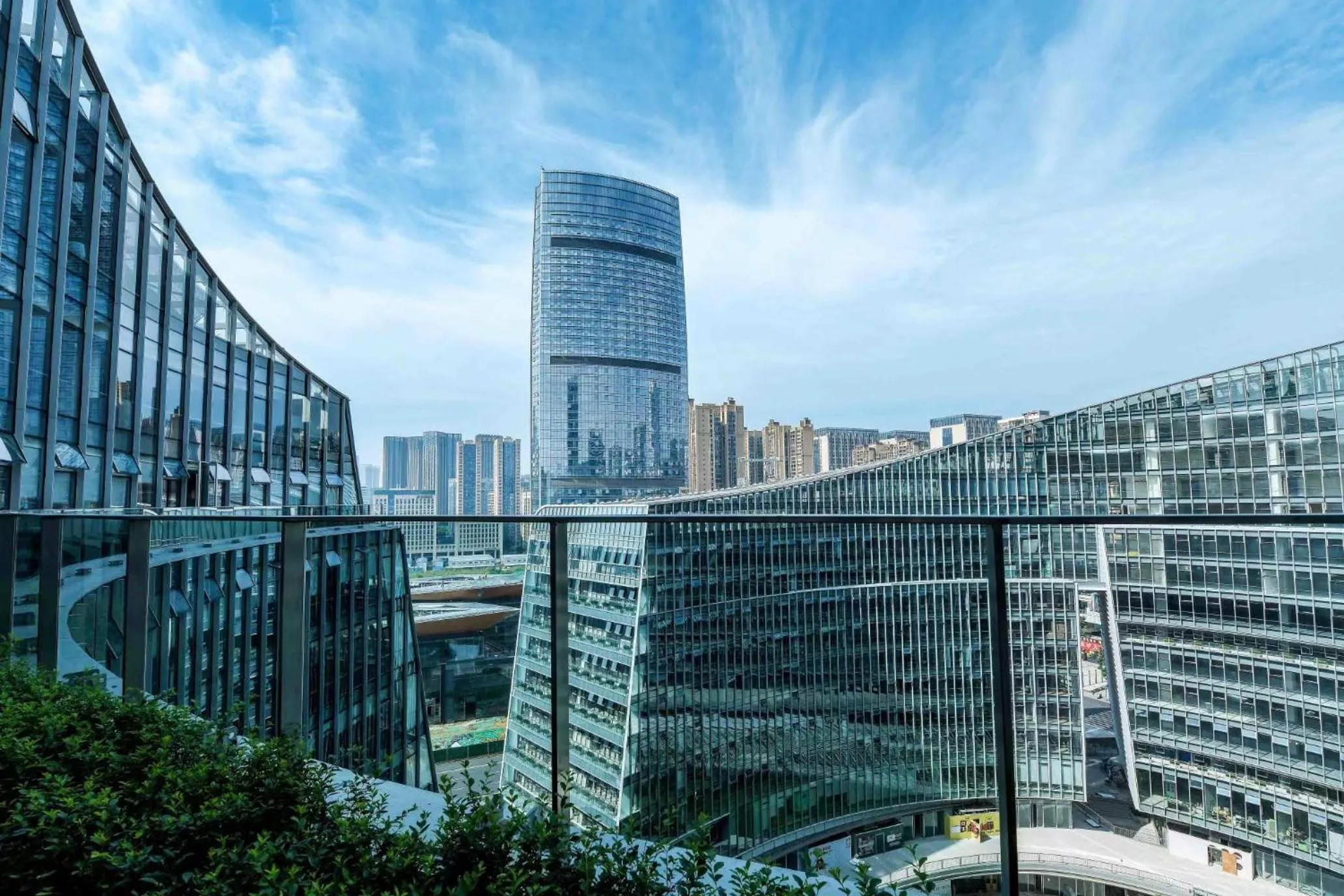 Nearby landmark in Somerset Gaoxin Chengdu