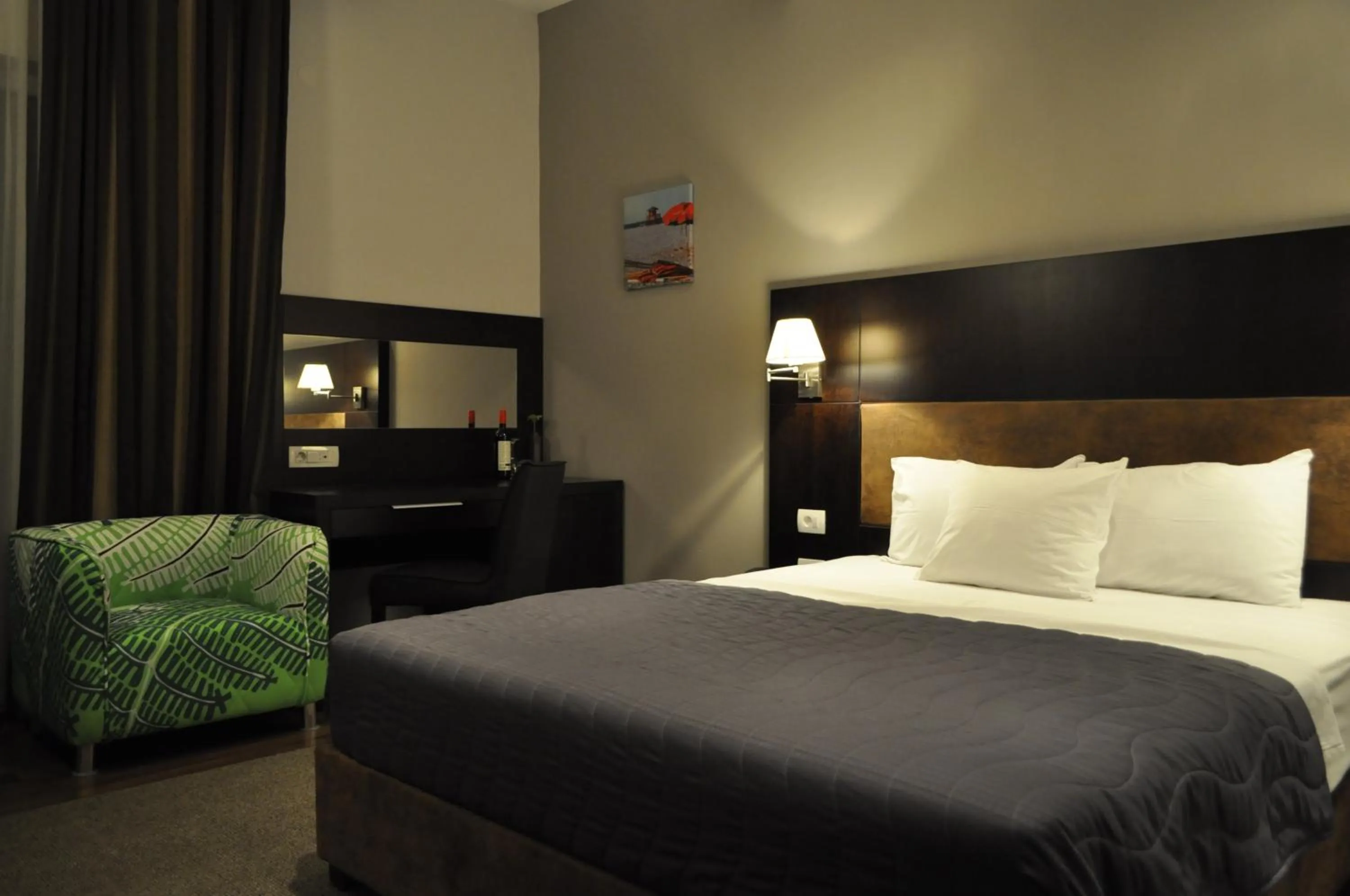 Bed in Hotel Dolce International