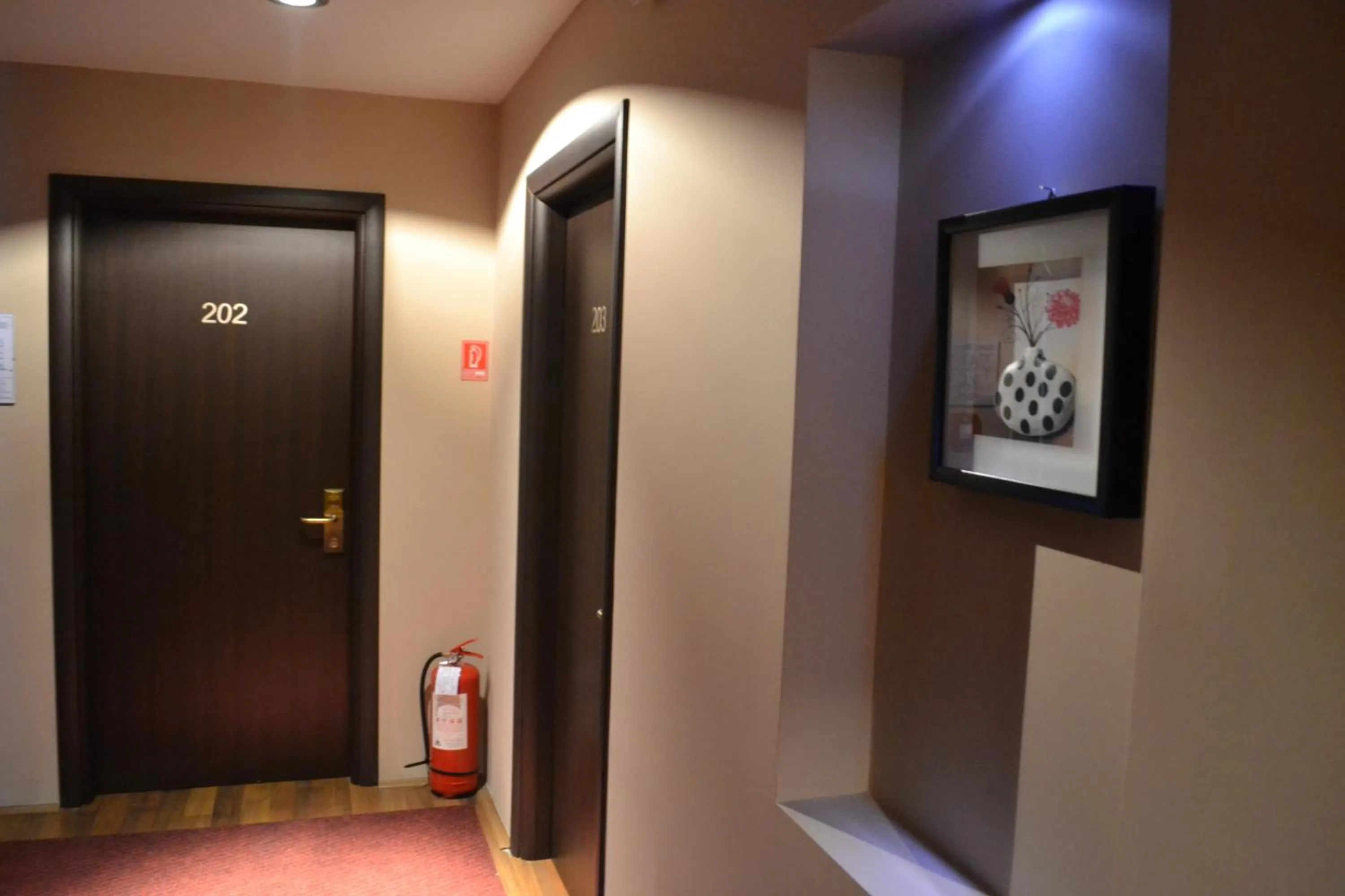 Decorative detail in Hotel Dolce International