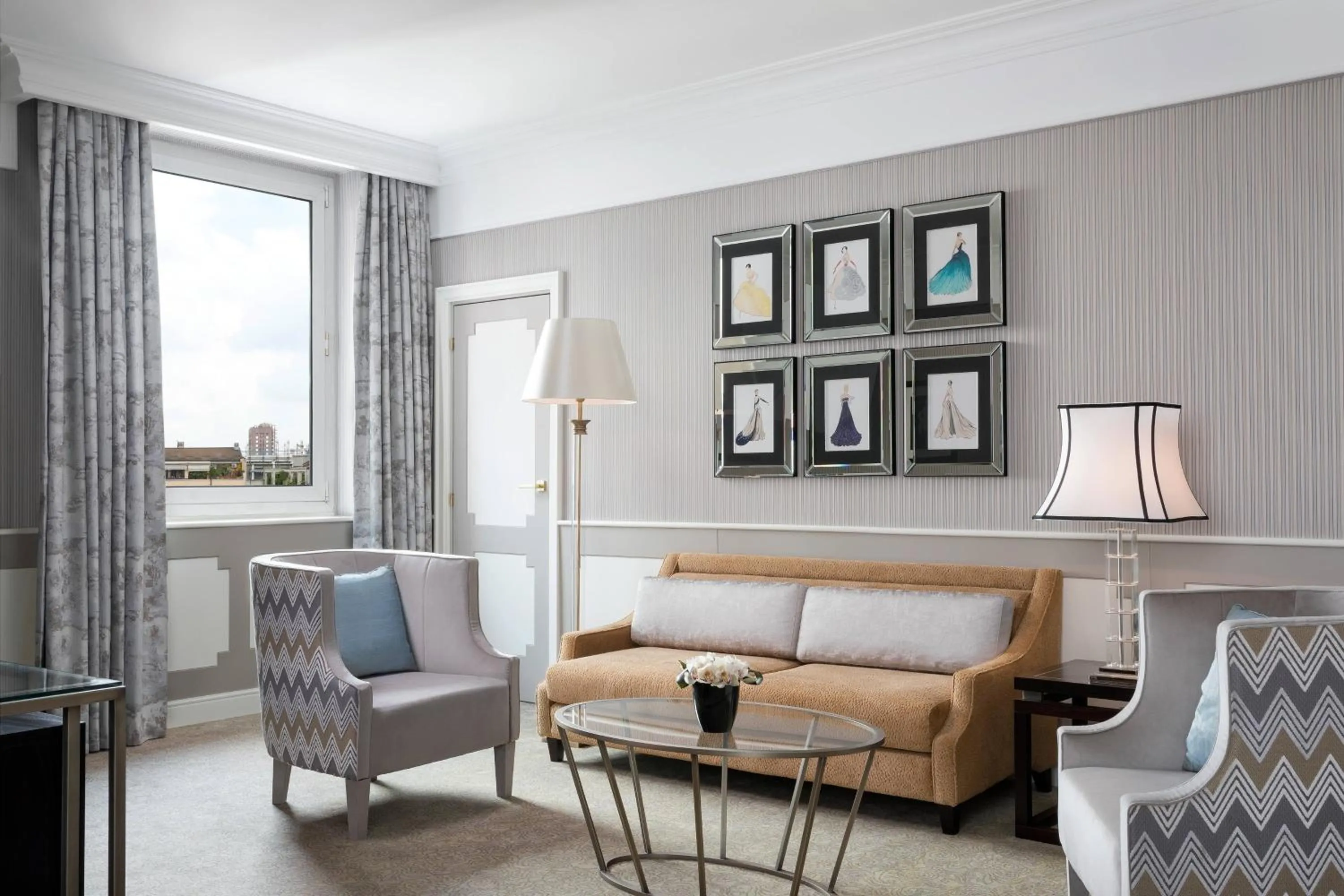 Living room in The Westin Palace, Milan