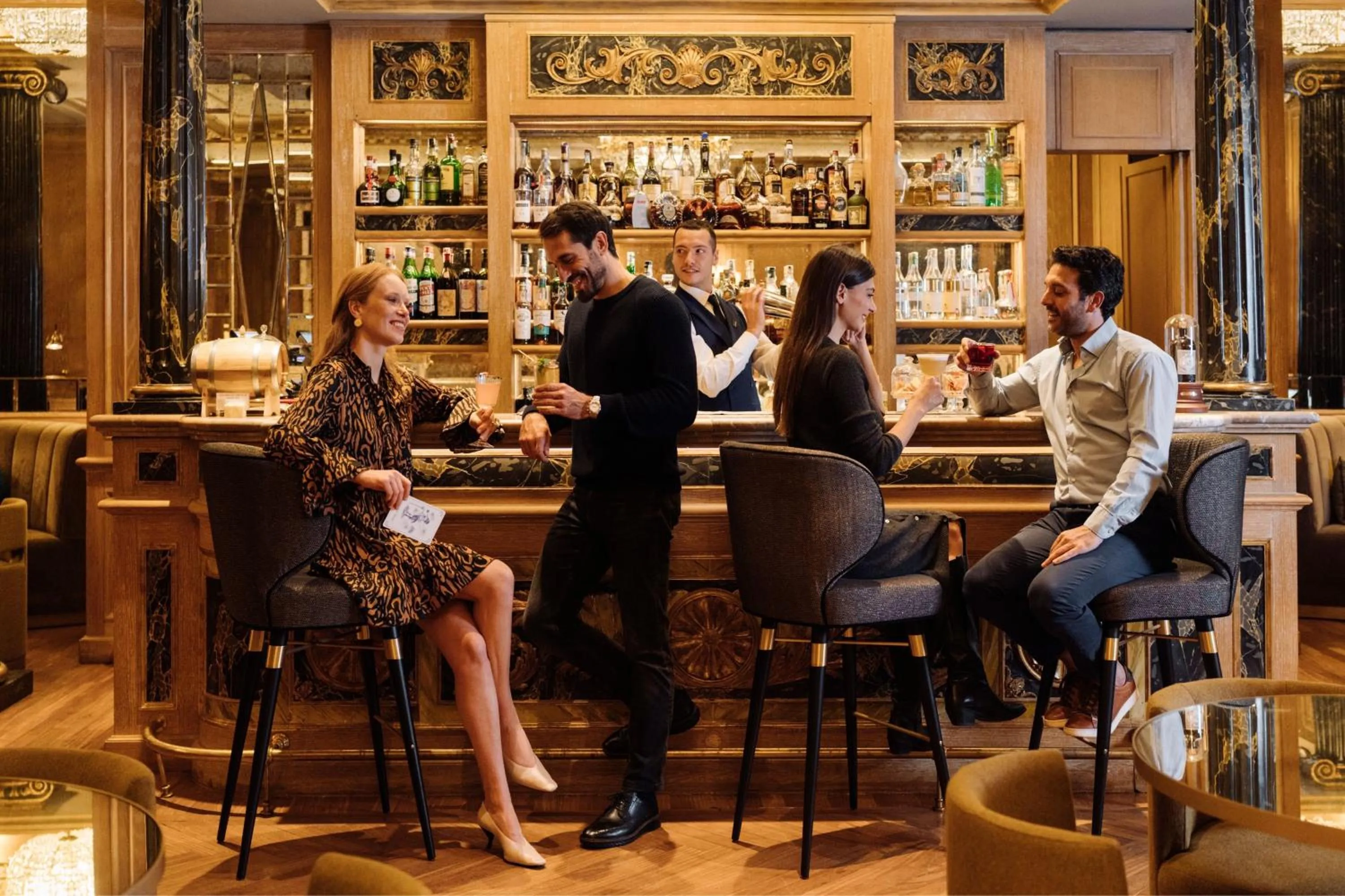Lounge or bar in The Westin Palace, Milan
