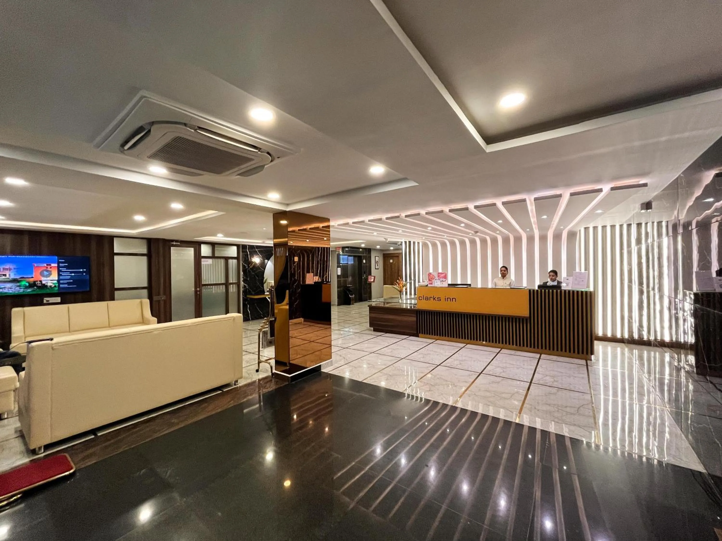 Staff in Clarks Inn , Airport Bangalore