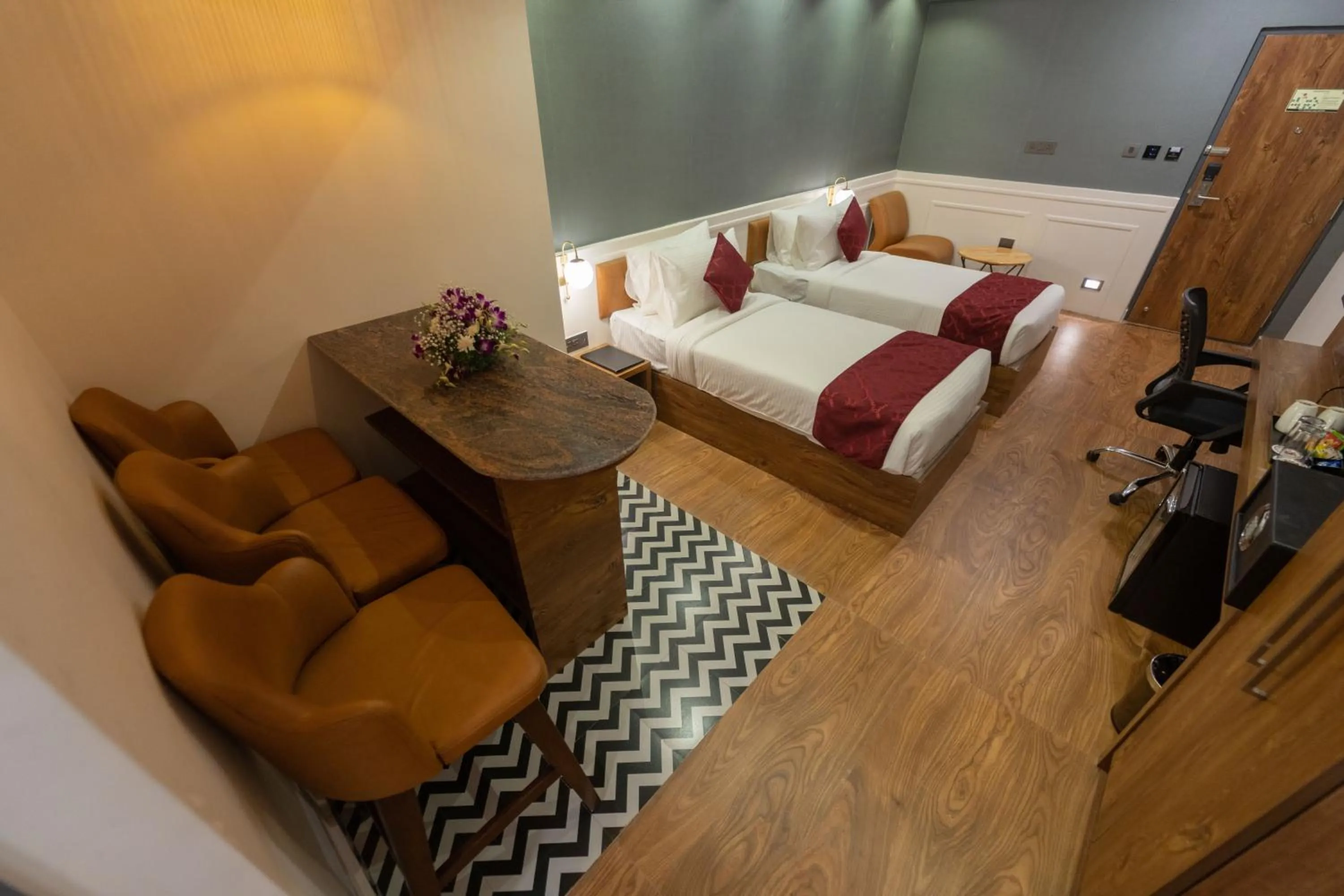 Bed in Clarks Inn , Airport Bangalore