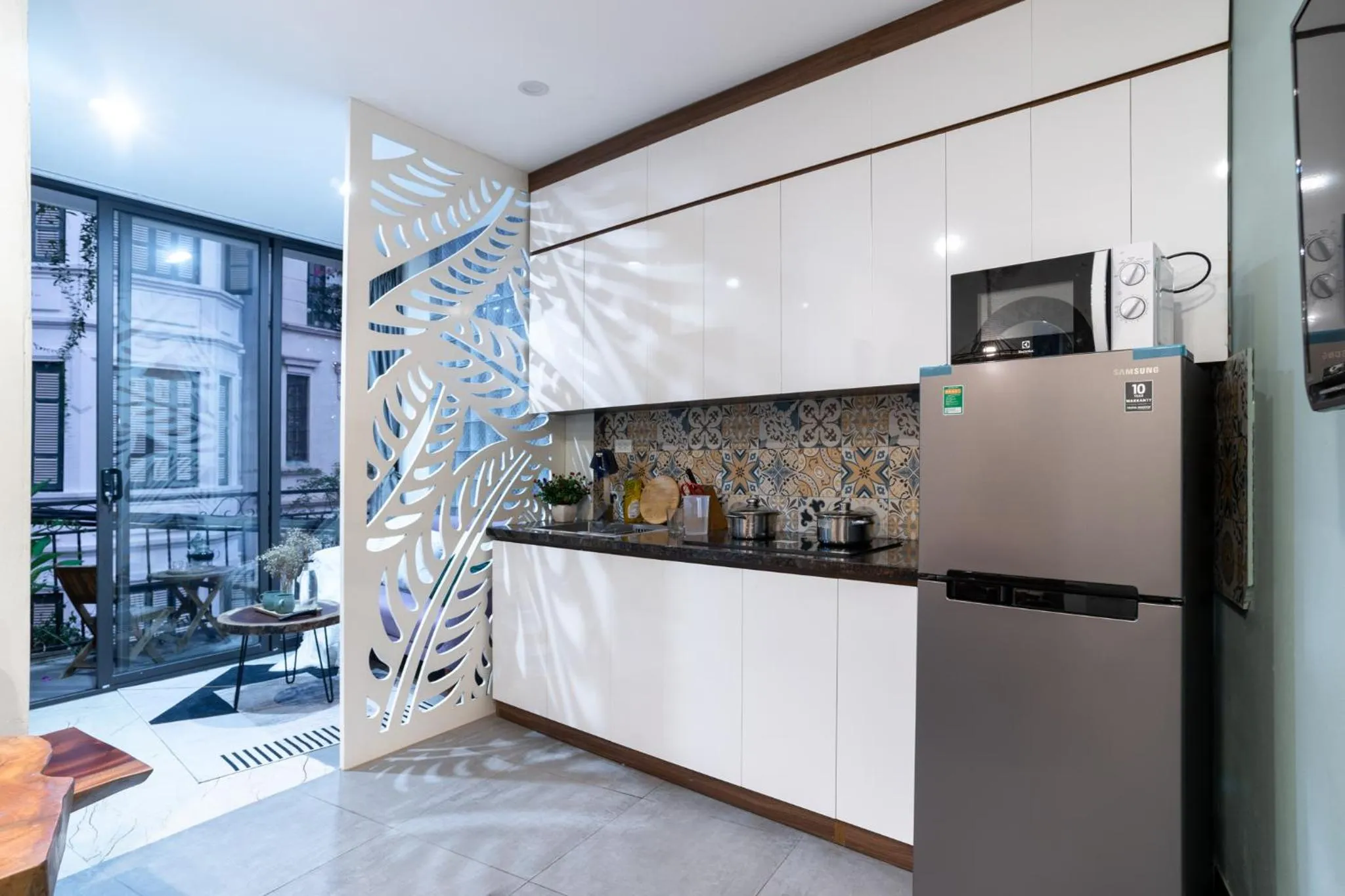 Living room in Sabi Home Tay Ho Hanoi