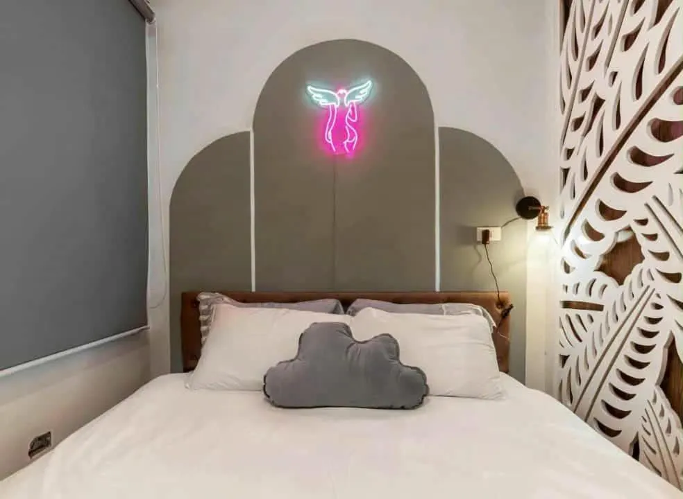 Bed in Sabi Home Tay Ho Hanoi