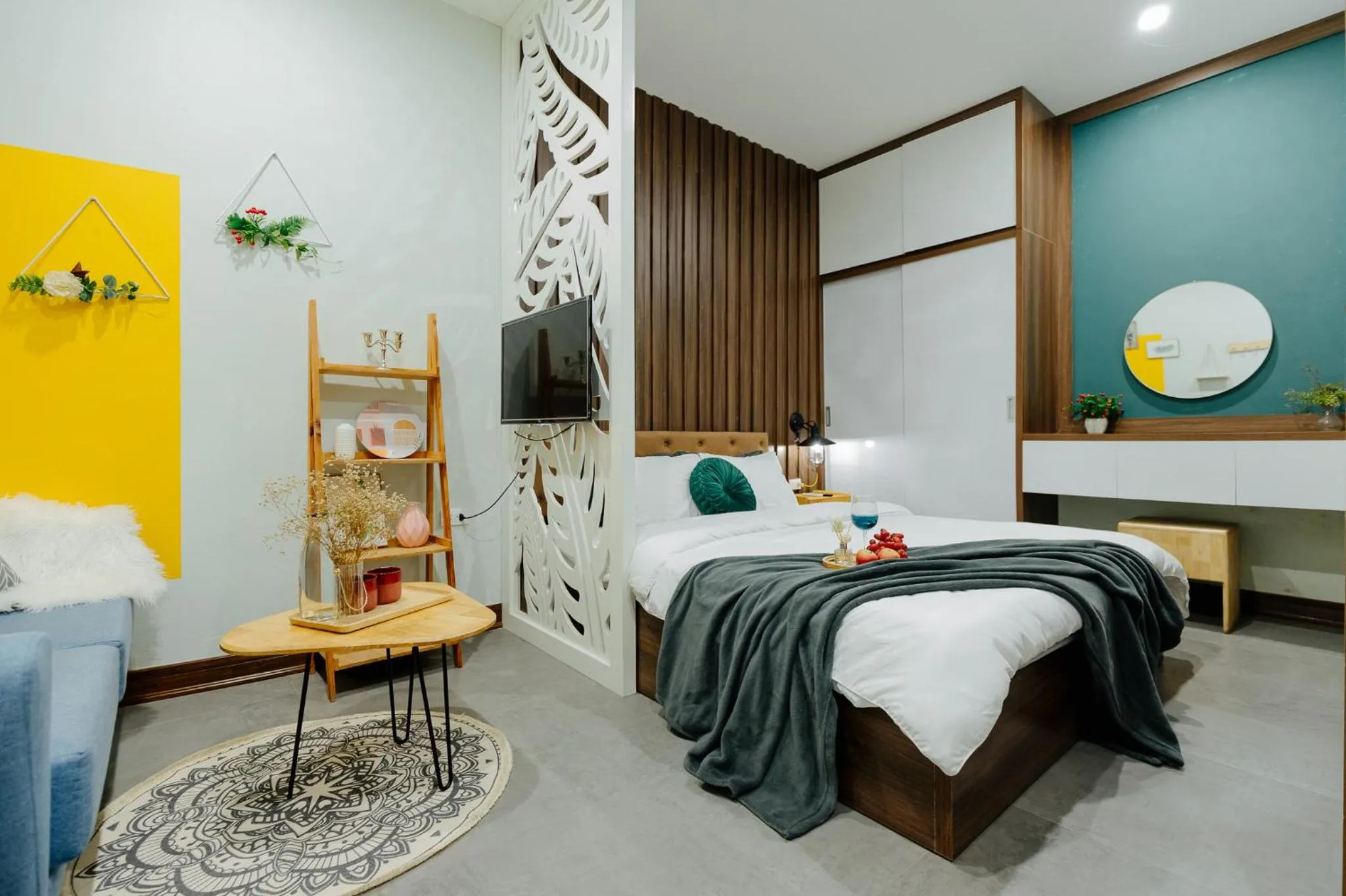 Photo of the whole room, Bed in Sabi Home Tay Ho Hanoi