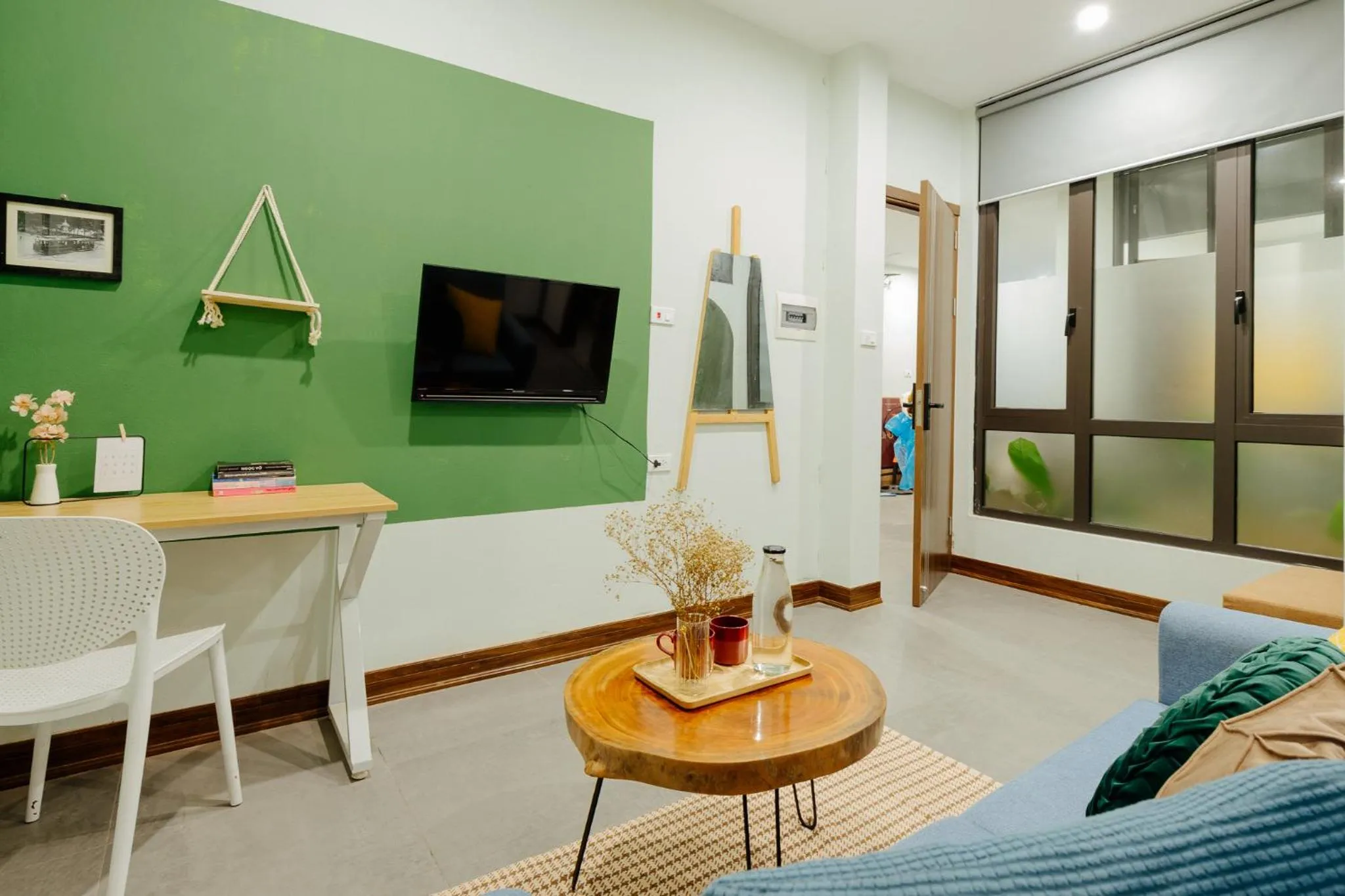 Living room in Sabi Home Tay Ho Hanoi