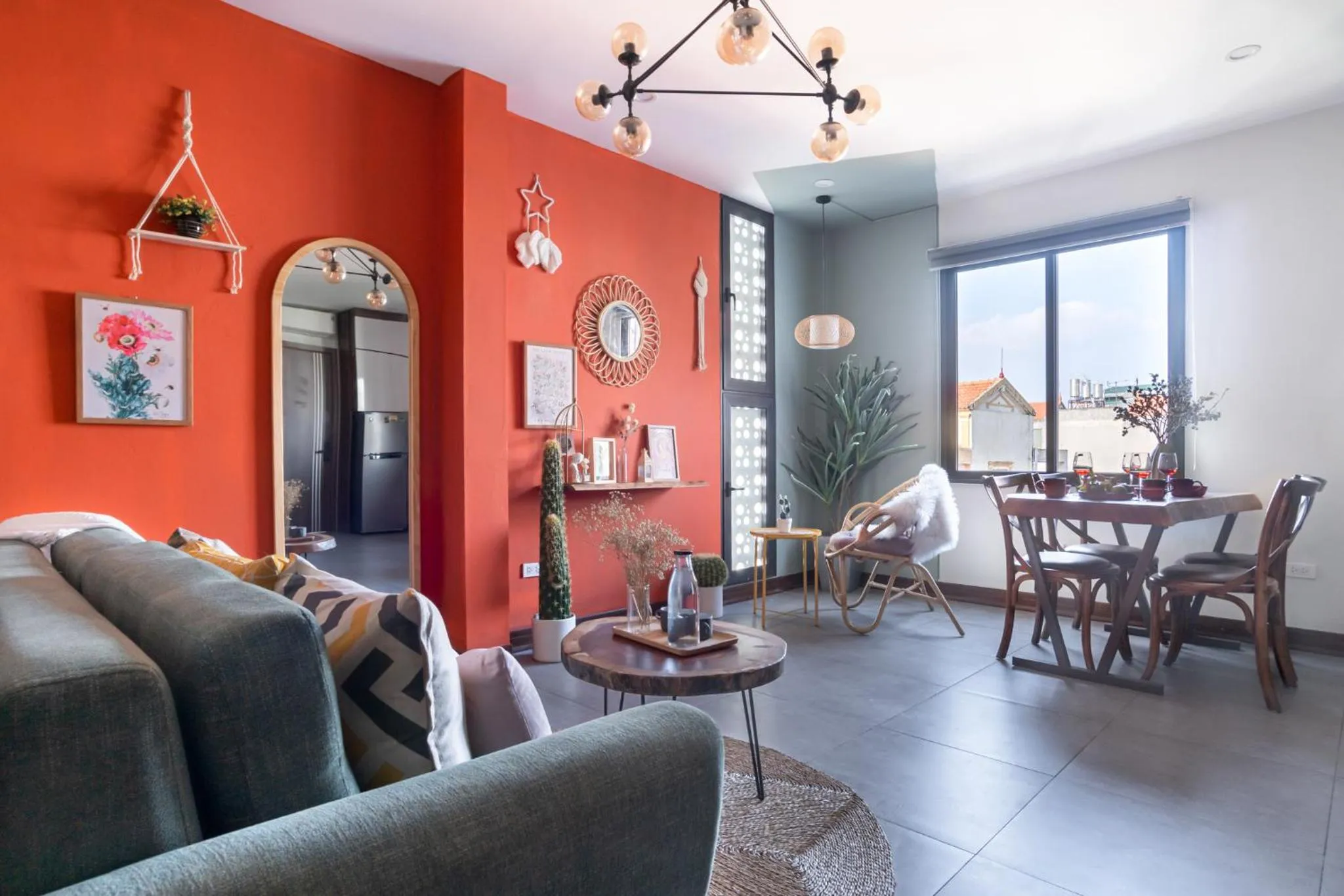 Photo of the whole room in Sabi Home Tay Ho Hanoi