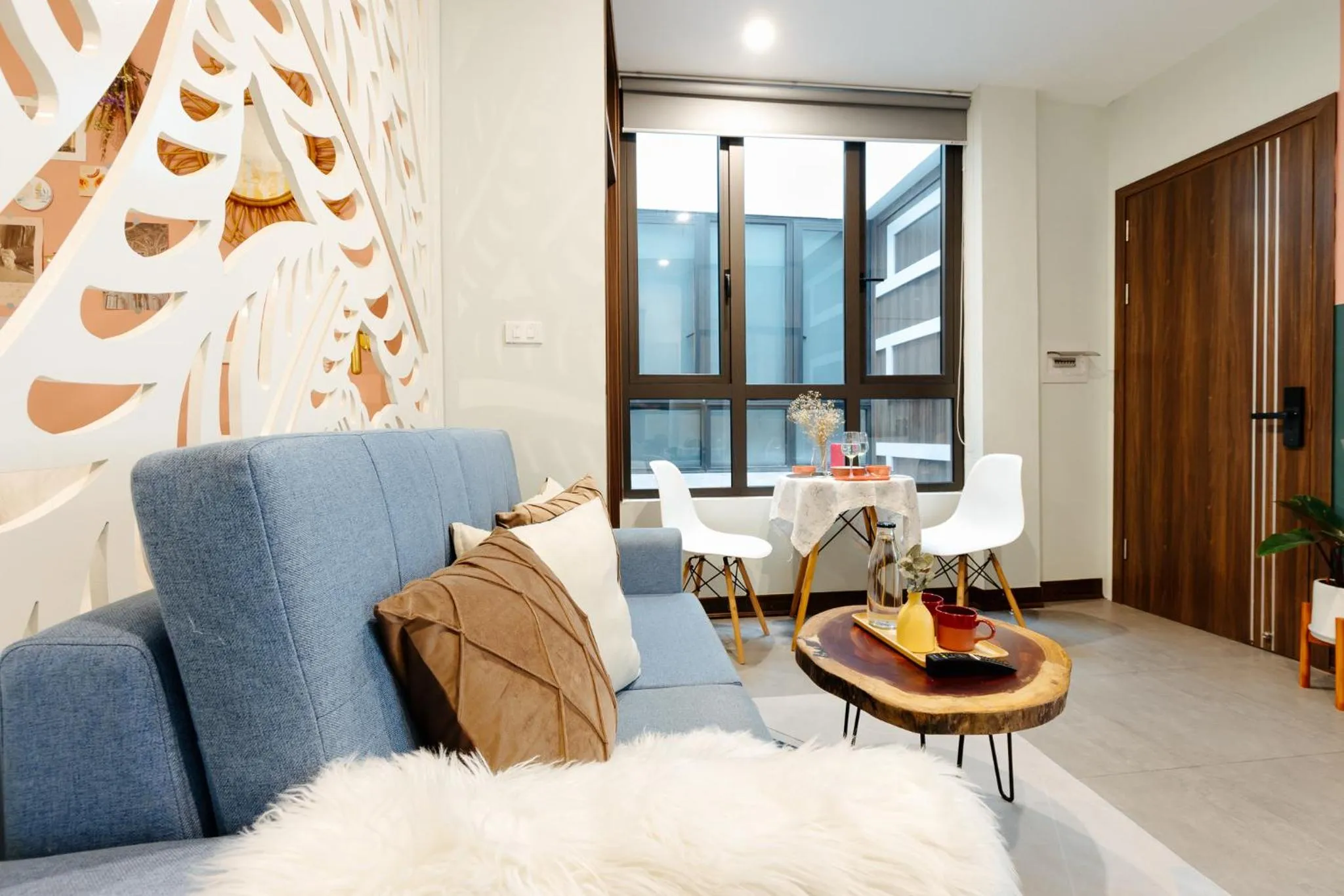 Living room in Sabi Home Tay Ho Hanoi