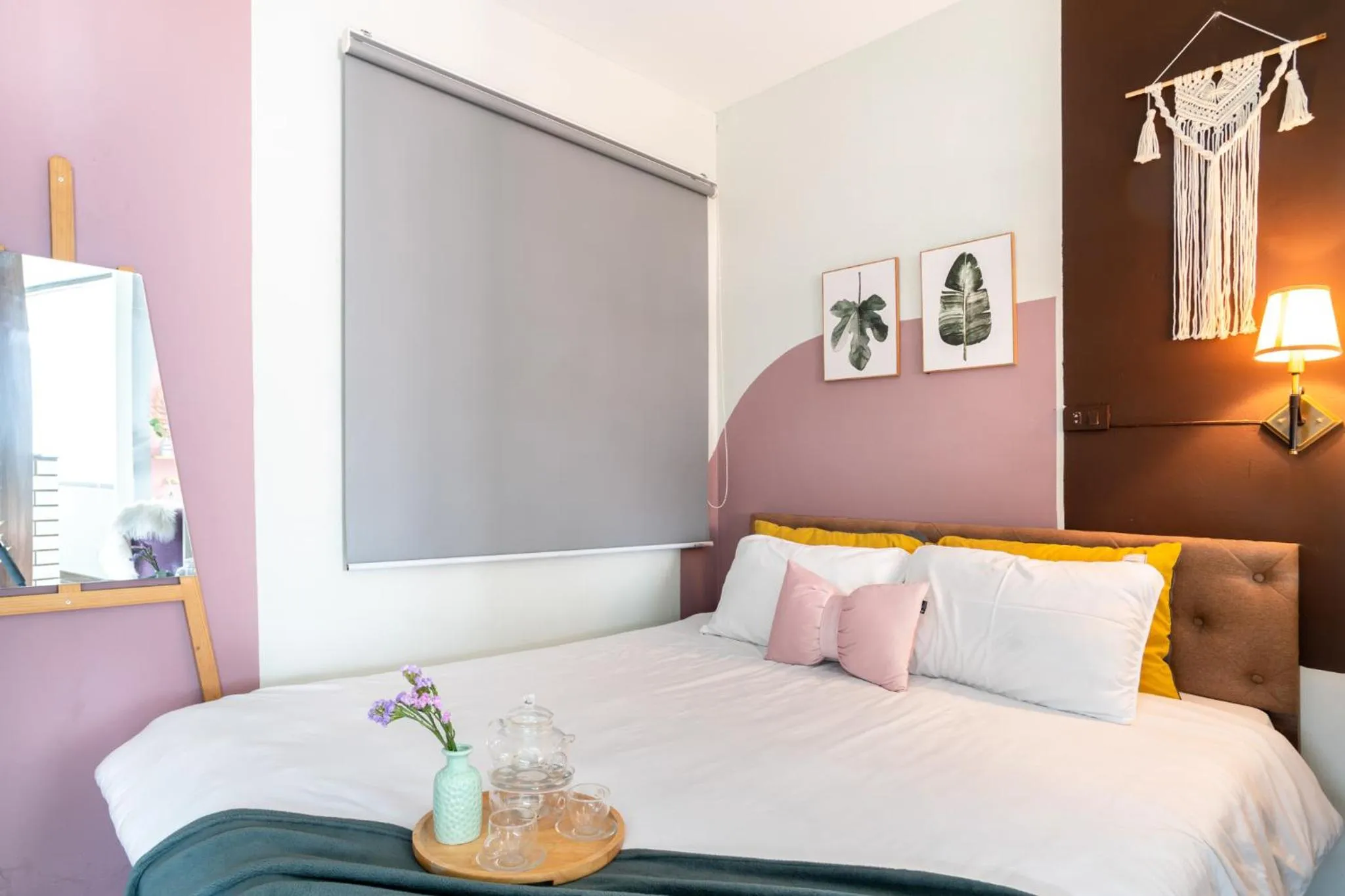 Bed in Sabi Home Tay Ho Hanoi