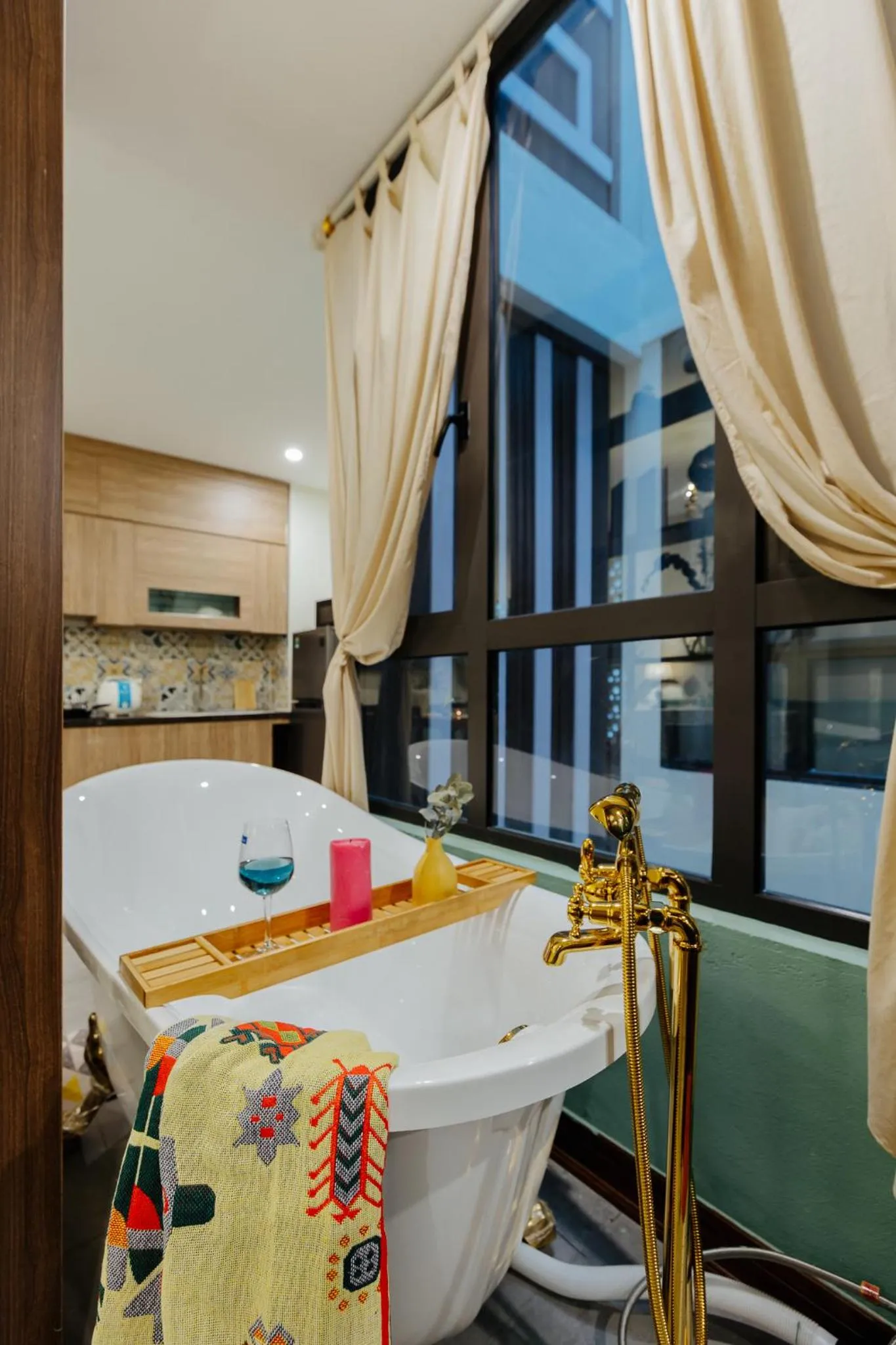 Bed in Sabi Home Tay Ho Hanoi