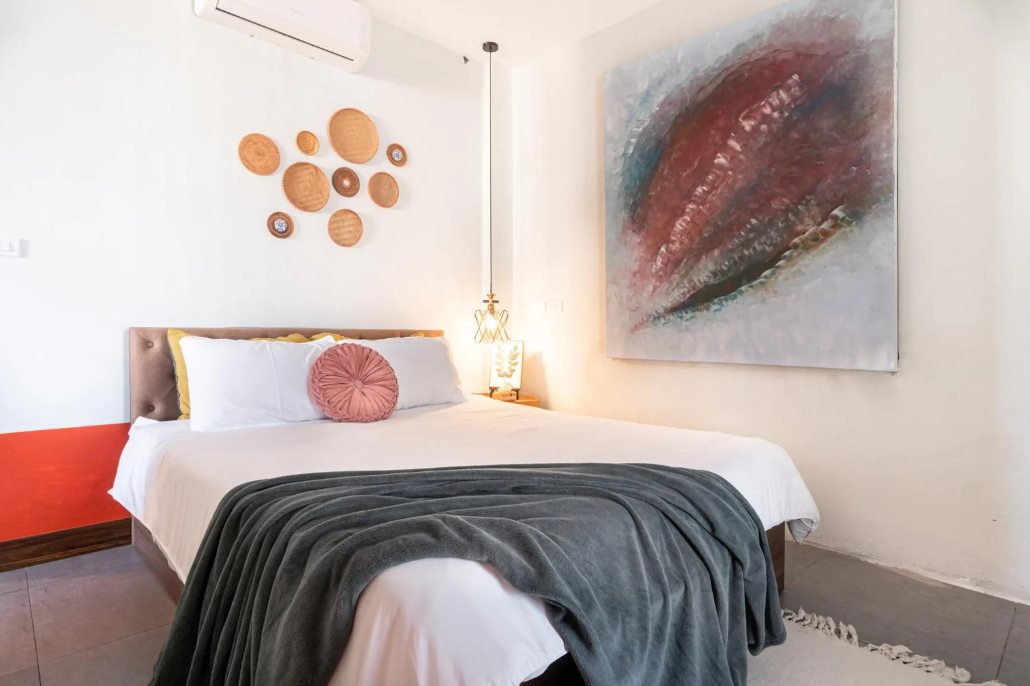 Bed in Sabi Home Tay Ho Hanoi