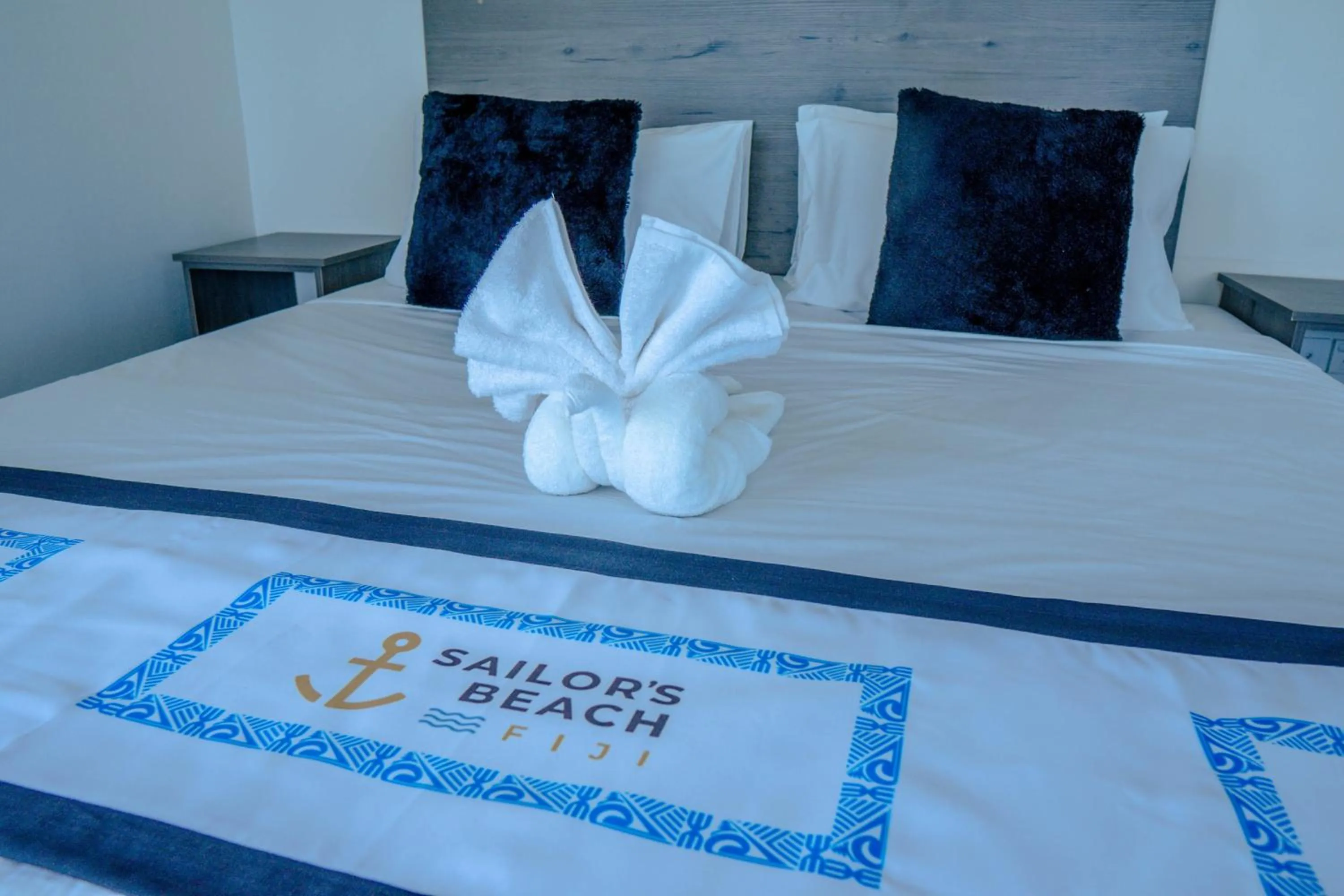 Bed in Sailors Beach Fiji