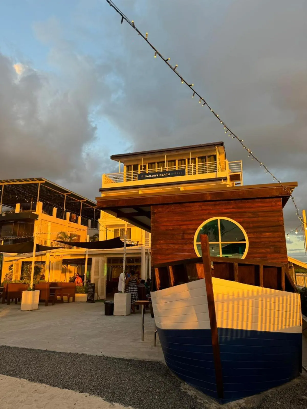 Property building in Sailors Beach Fiji