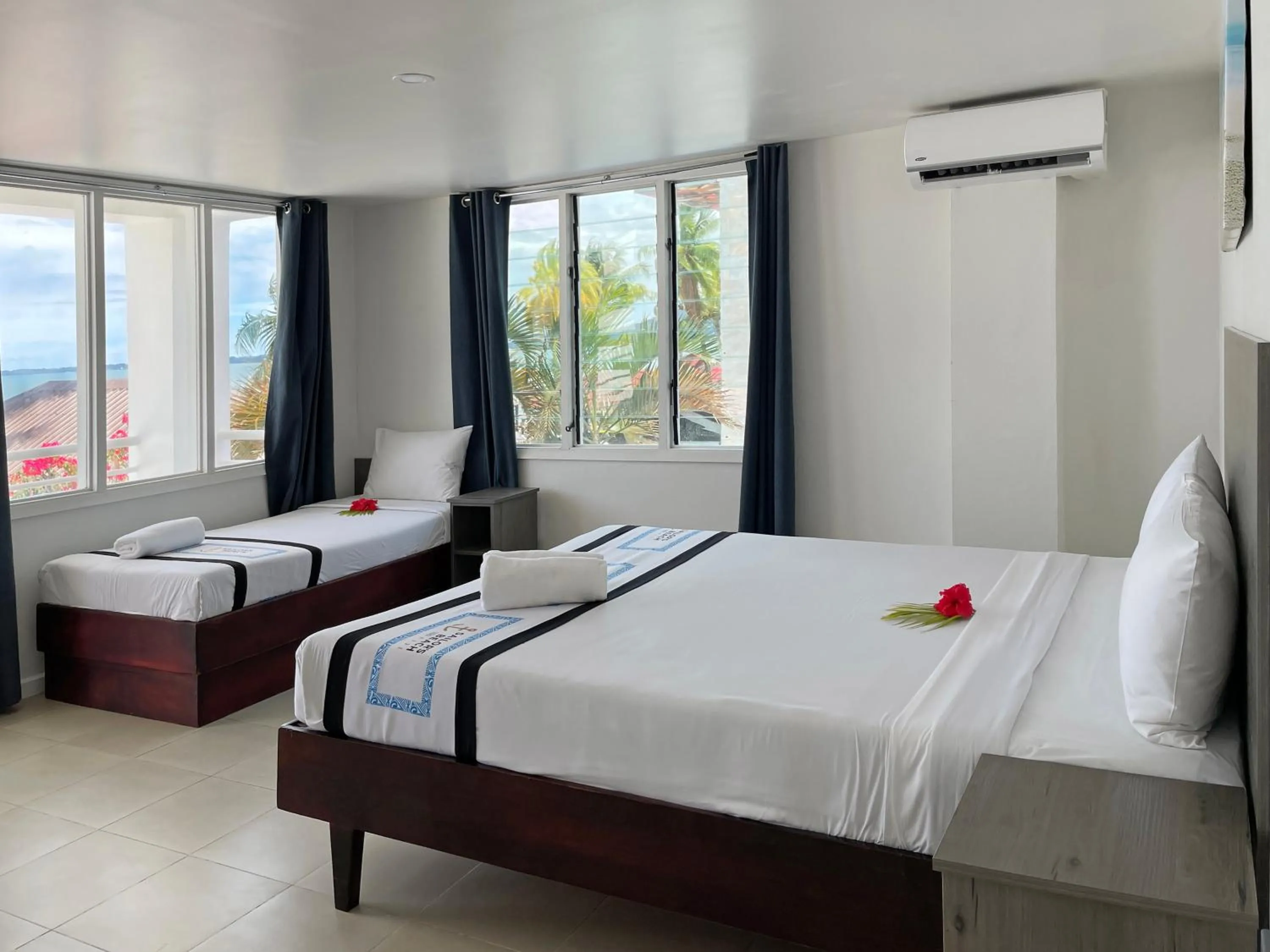 Bed in Sailors Beach Fiji