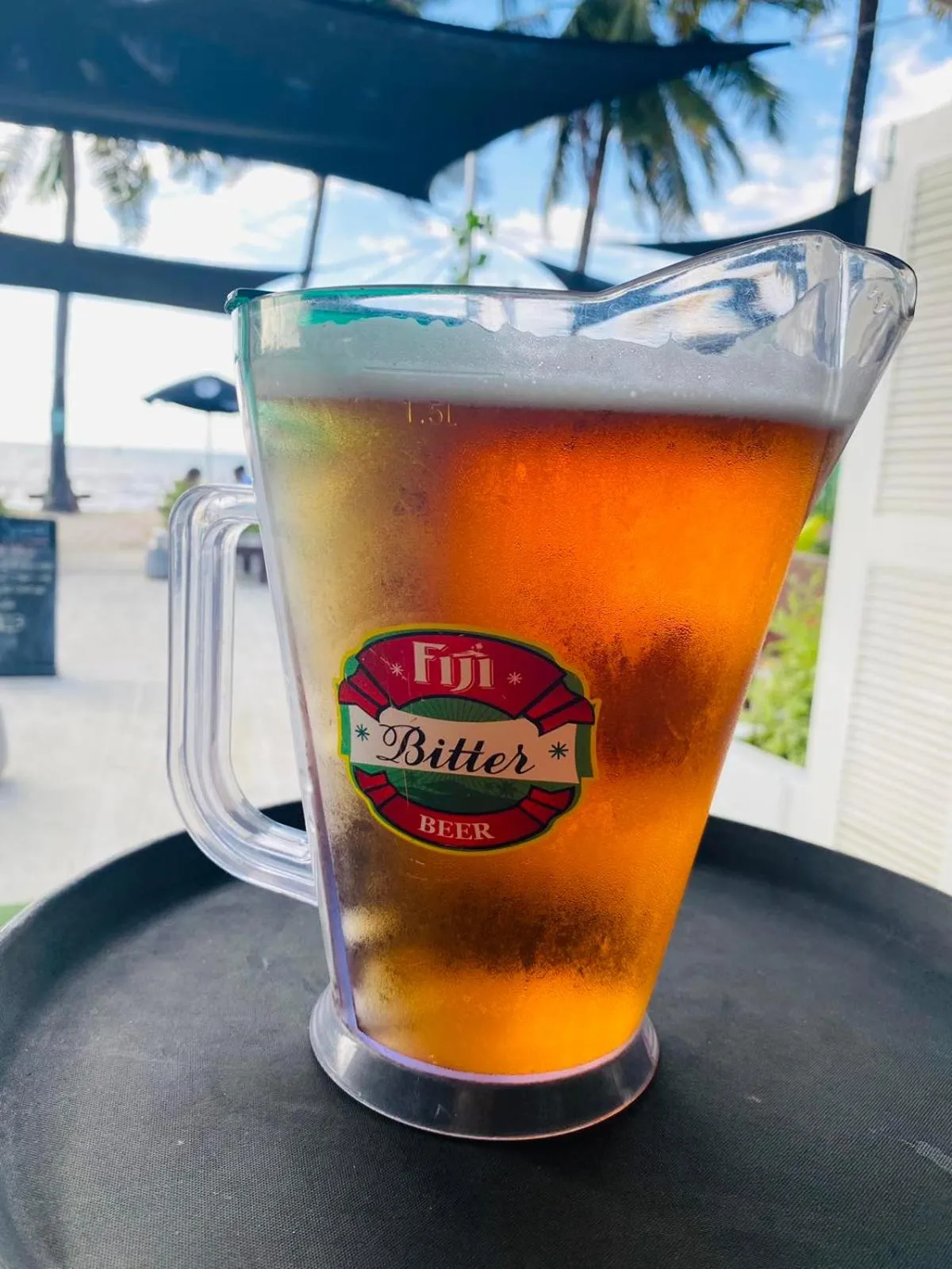 Drinks in Sailors Beach Fiji